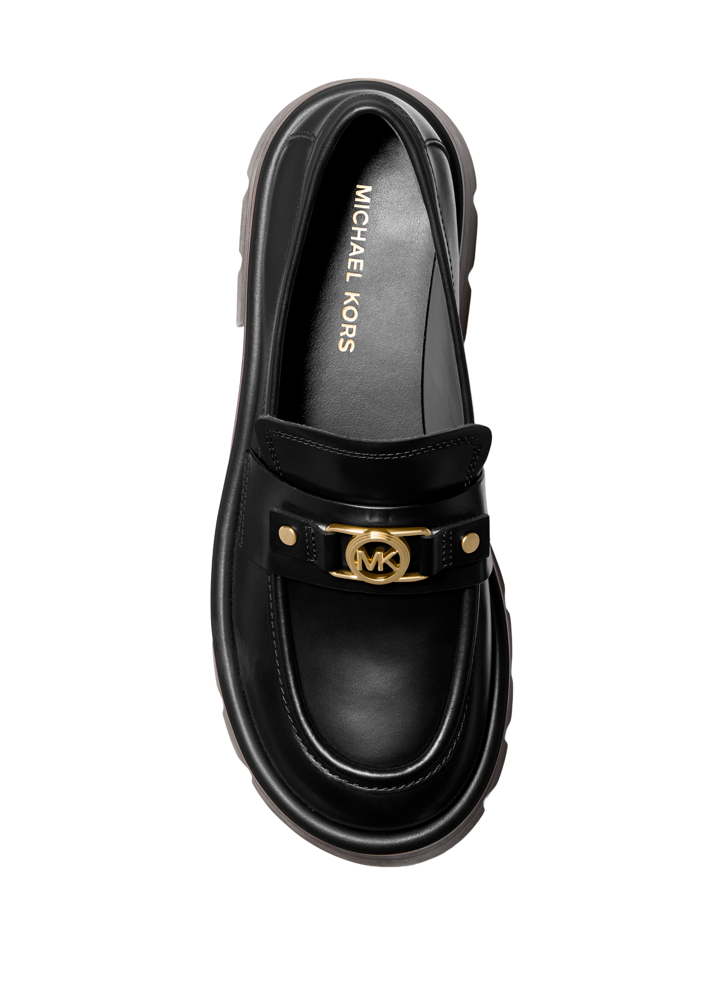 Mocassins en cuir  MICHAEL KORS Noir