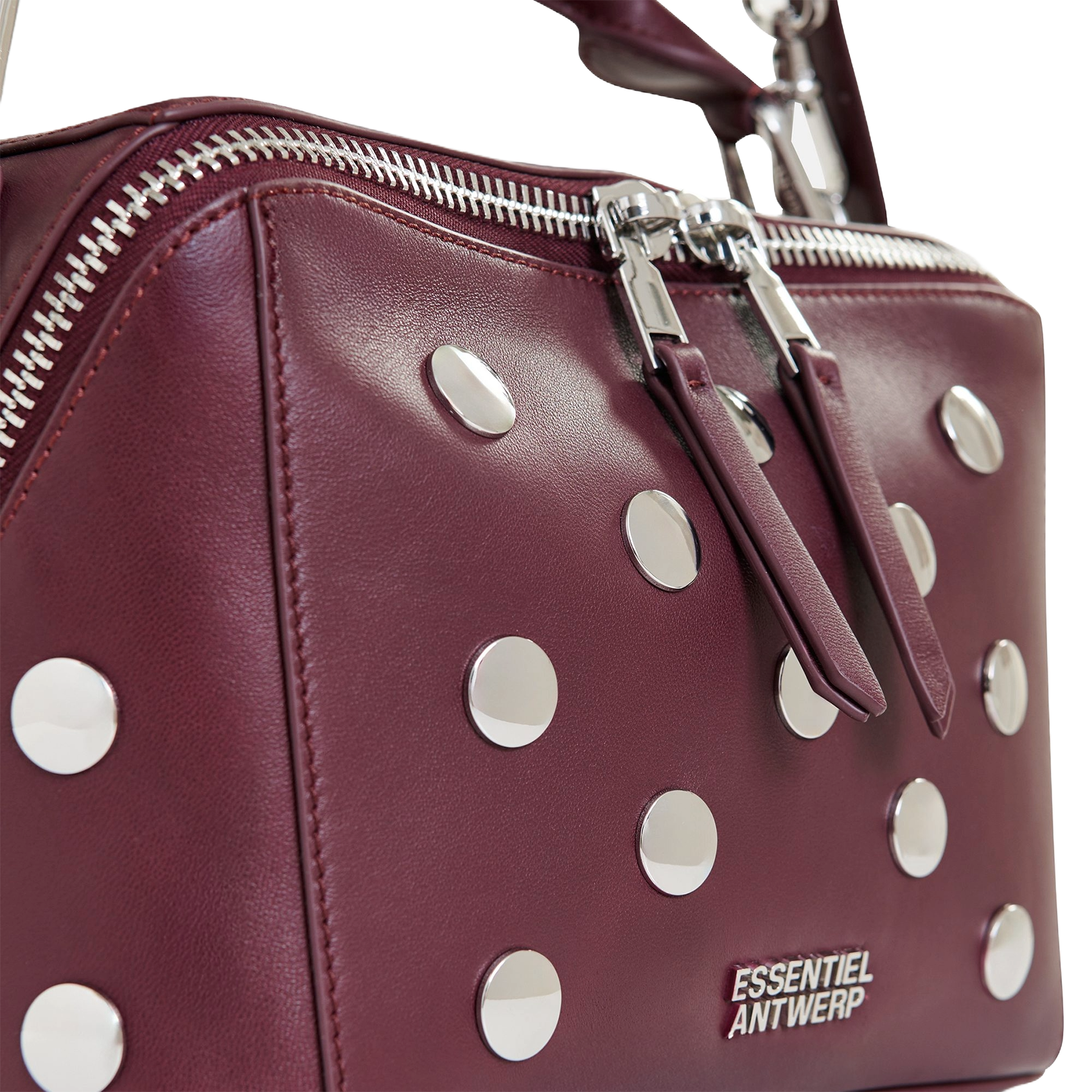 Sac bandoulière en cuir imona ESSENTIEL ANTWERP Rouge