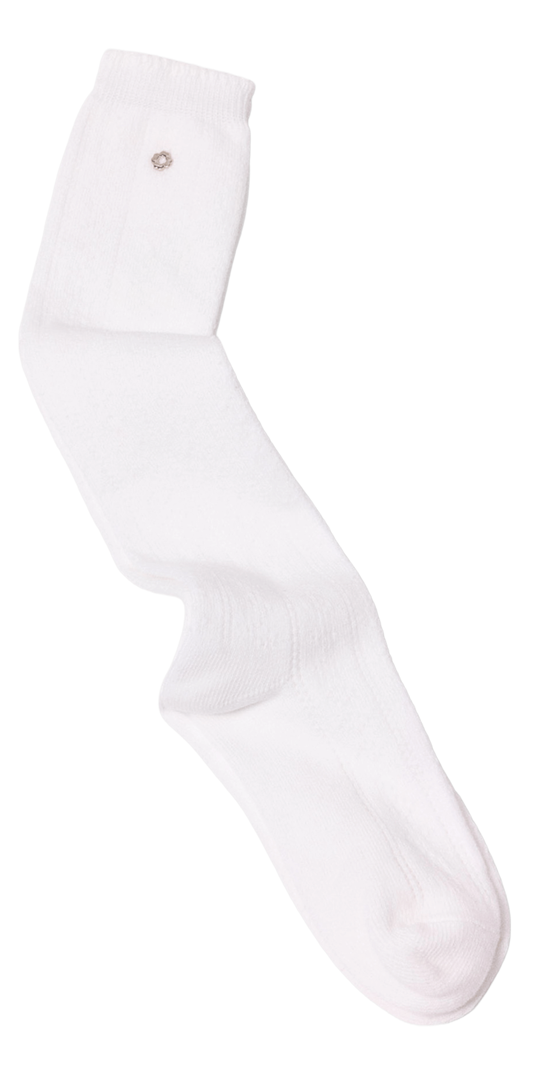 Chaussette en coton mélangé MAJE Blanc