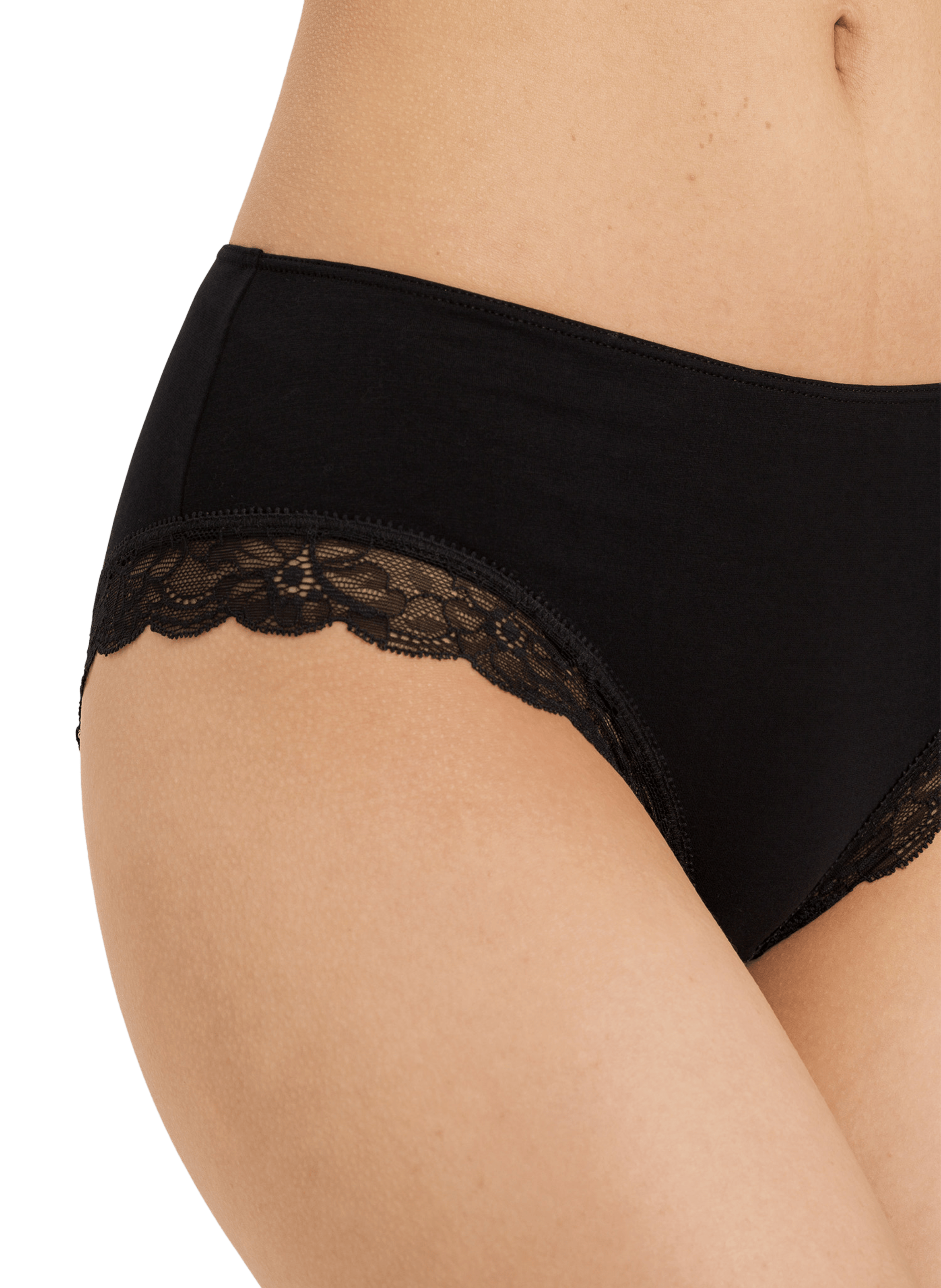 Culotte avec dentelle HANRO Noir
