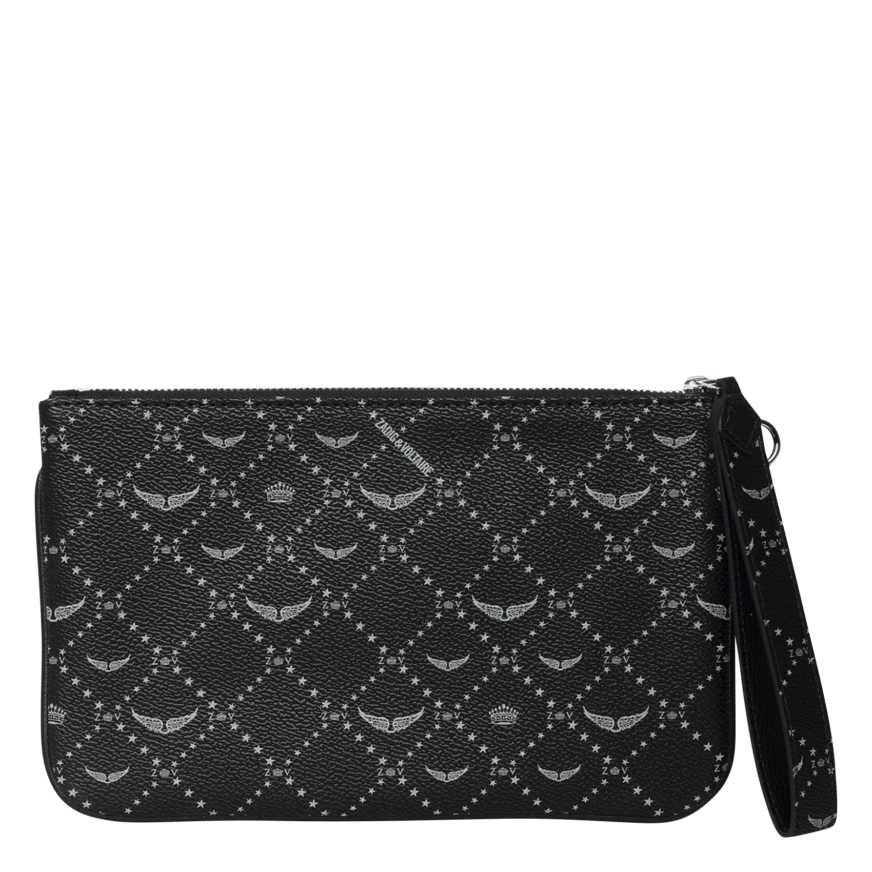 Pochette à imprimé graphique z pouch ZADIG&VOLTAIRE Noir