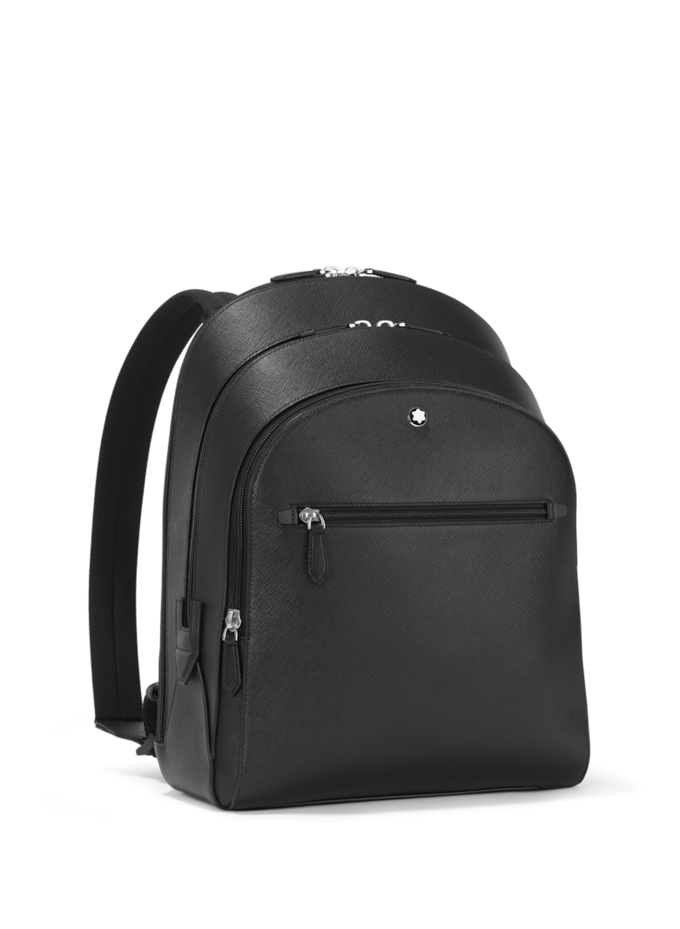 Leather backpack MONTBLANC Black