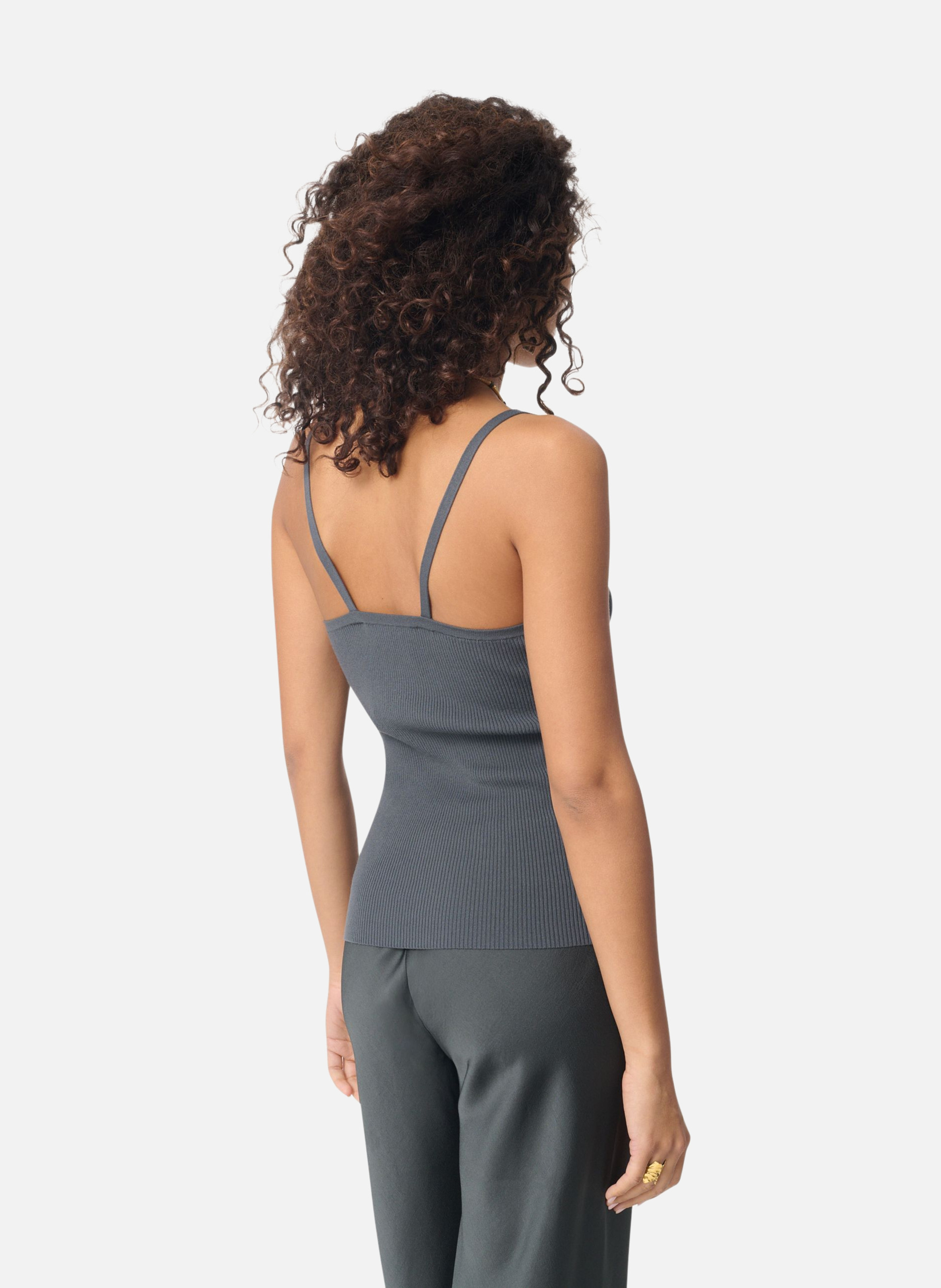 Top Sans Manche Ernice VANESSA BRUNO Gris