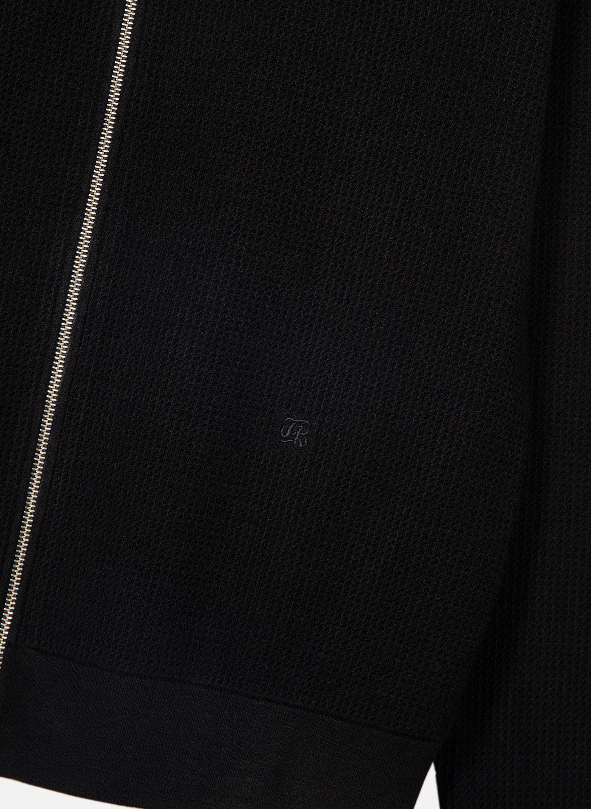 Cardigan en nid d'abeille THE KOOPLES Noir