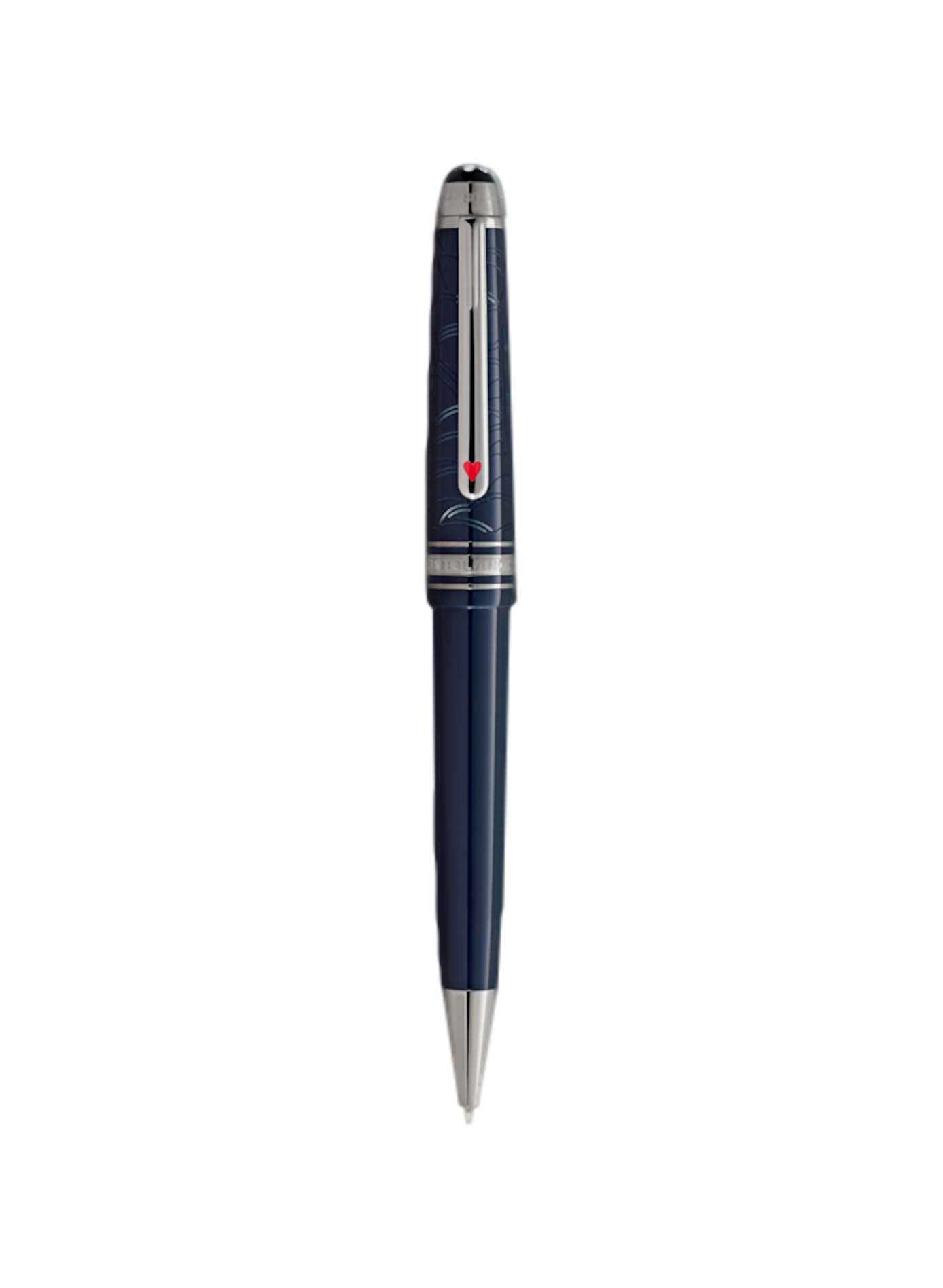 Stylo bille en résine MONTBLANC Bleu