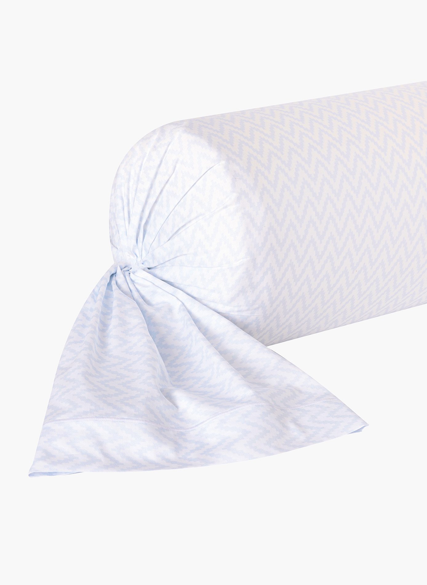 Taie de traversin calme ANNE DE SOLENE Bleu