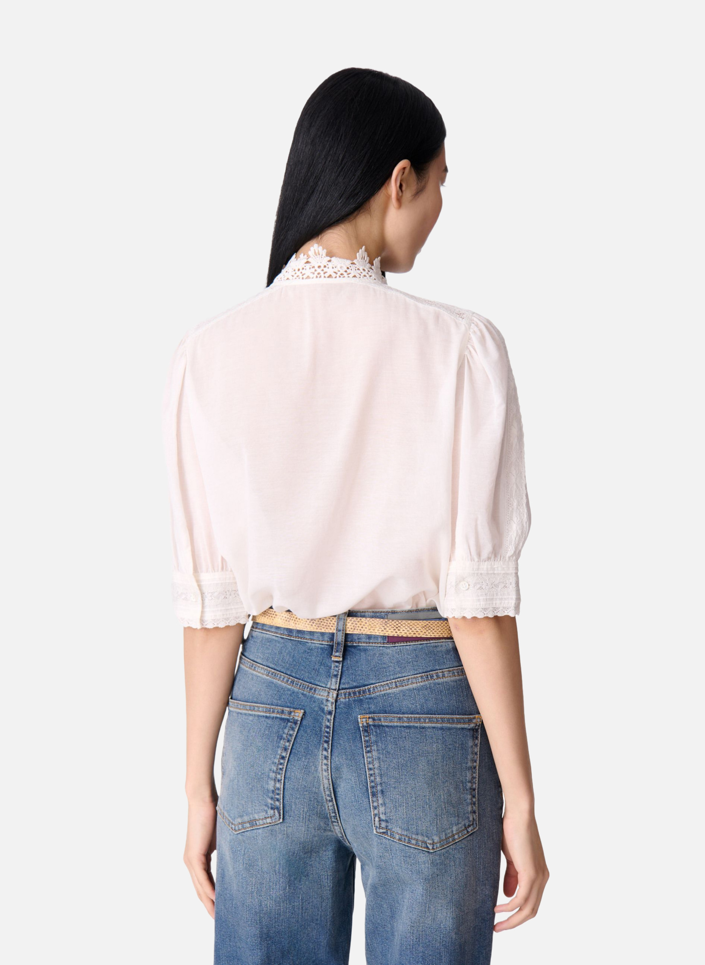 Blouse Arseneneo VANESSA BRUNO Blanc