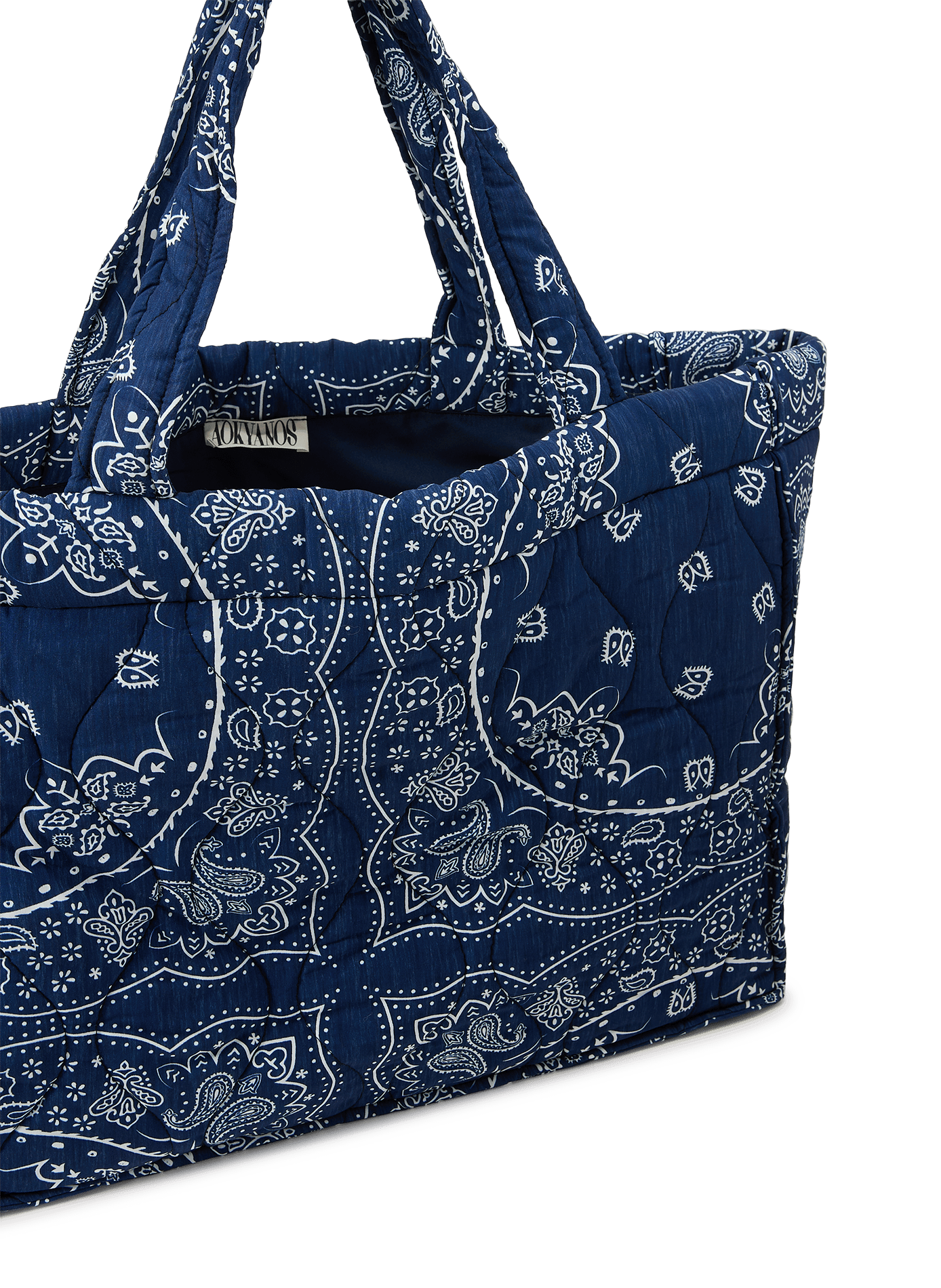 Philadelphia Bandana Handbag AOKYANOS Blue