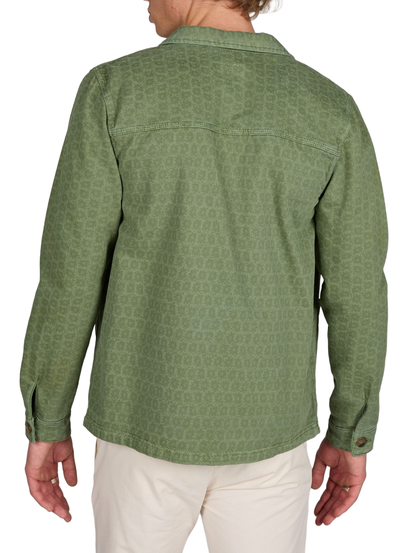 Veste légère Lorge en coton FAGUO Vert