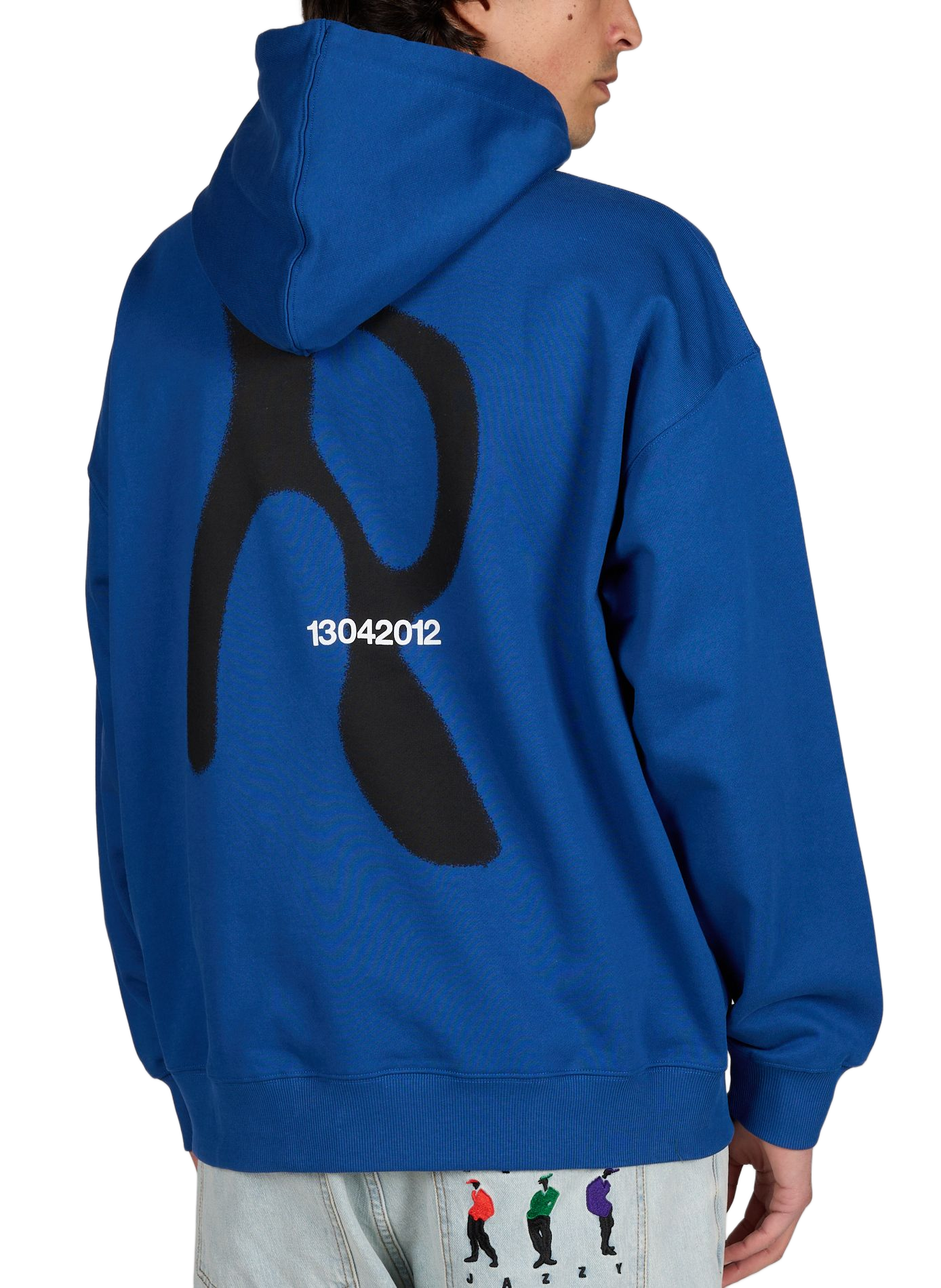 Short-Sleeve Cotton T-Shirt  RAINS Blue