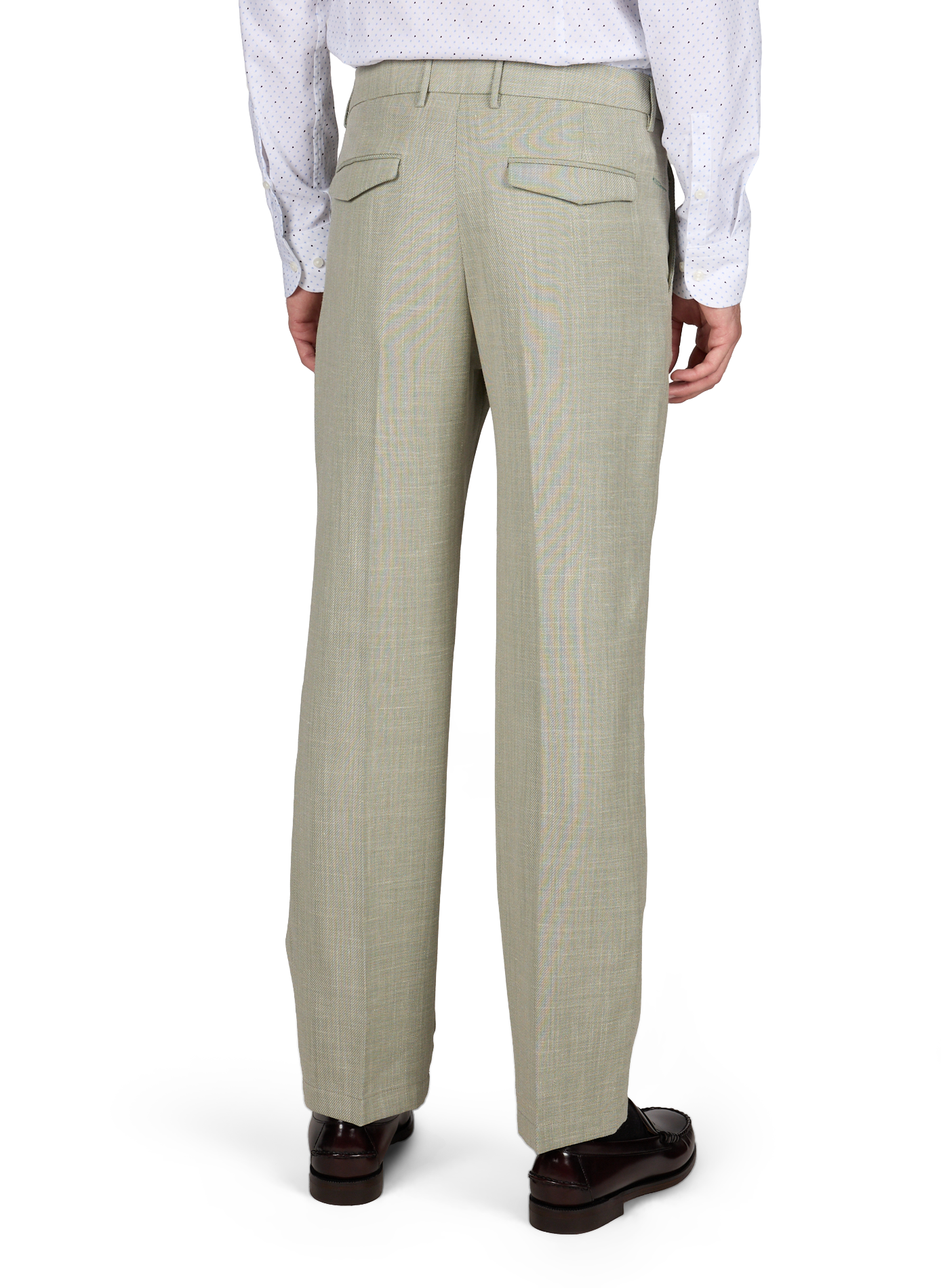 HANK patterned shirt BOSS White