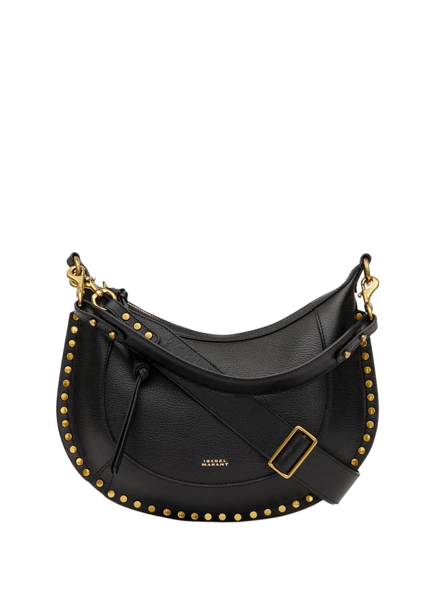 Naoko studded smooth leather handbag ISABEL MARANT Black