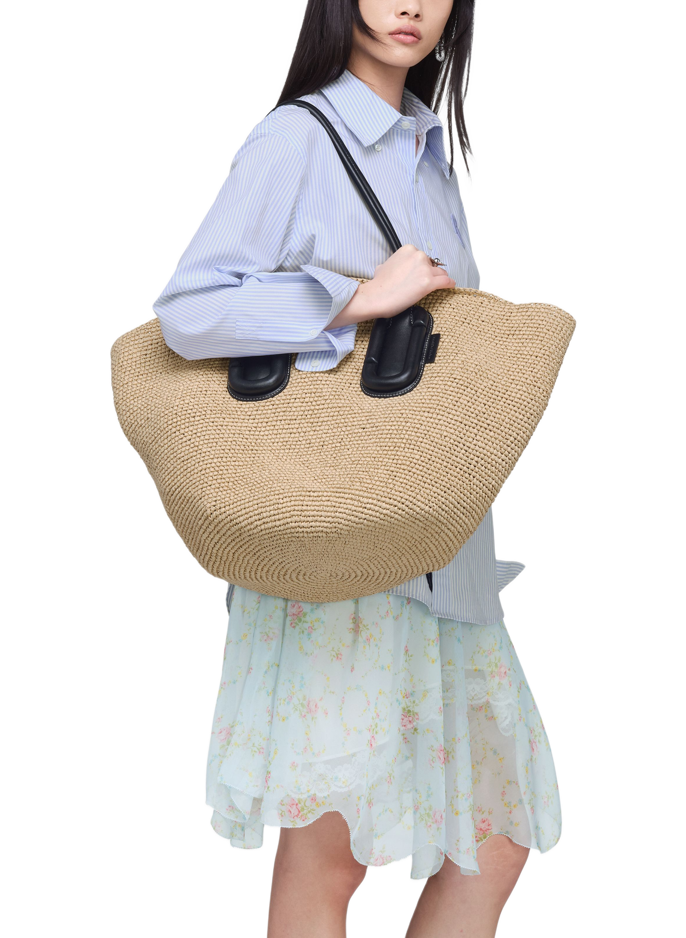 Braided Babe Tote Bag MARC JACOBS Beige