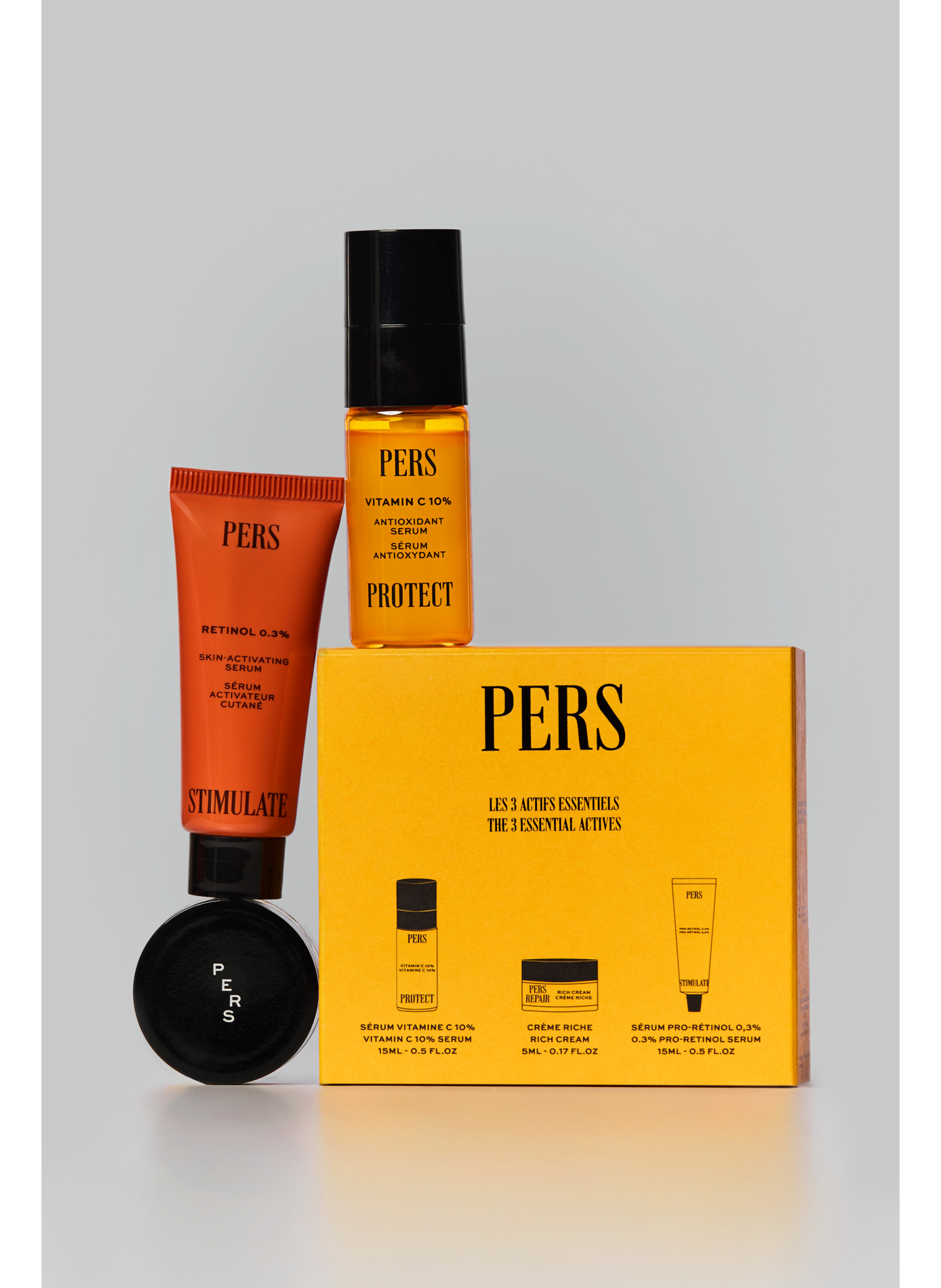 Set - The 3 Essential Actives PERS No color