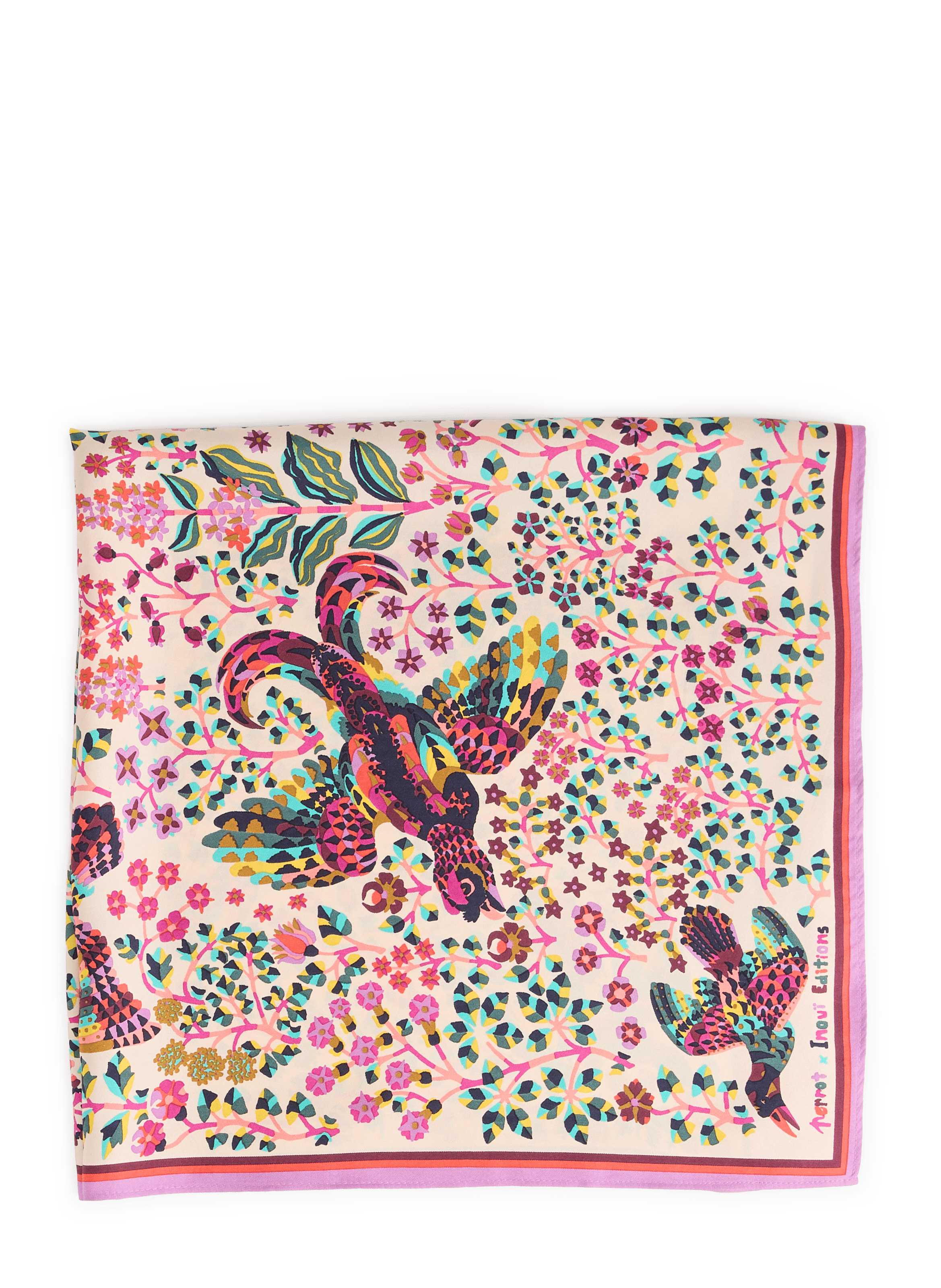 Evening scarf INOUI EDITIONS White