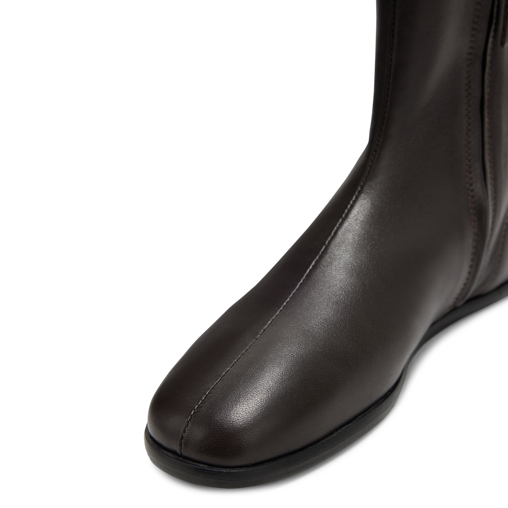 Bottines zippées en cuir cosma SOEUR Noir