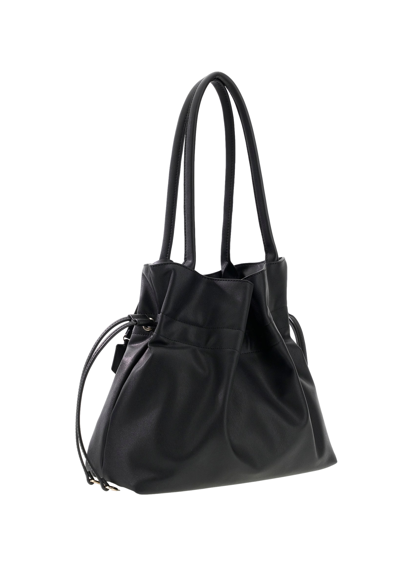 Sac Tote Karima à logo GUESS Zwart