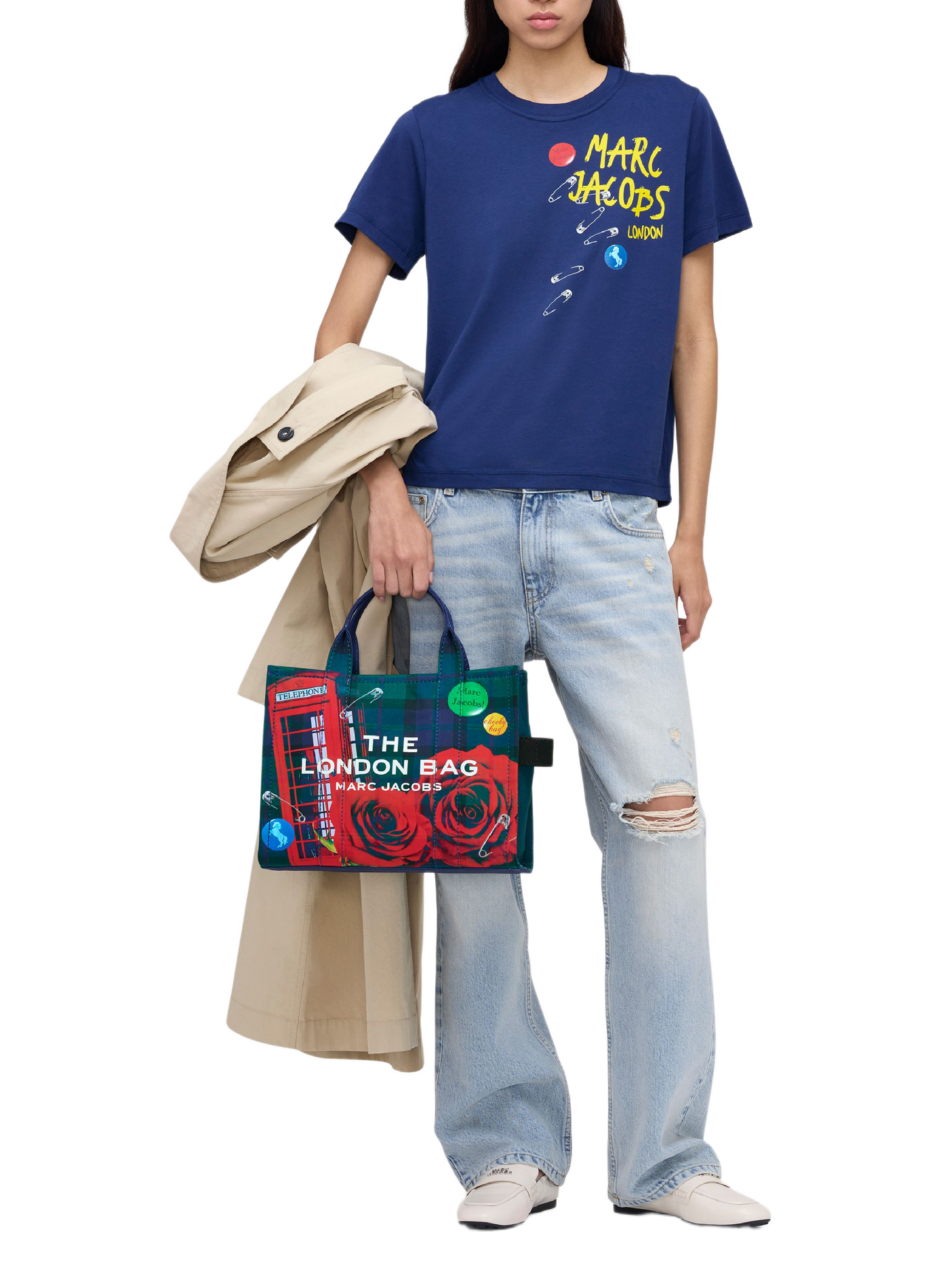 T-shirt The City London en coton MARC JACOBS Multicolore