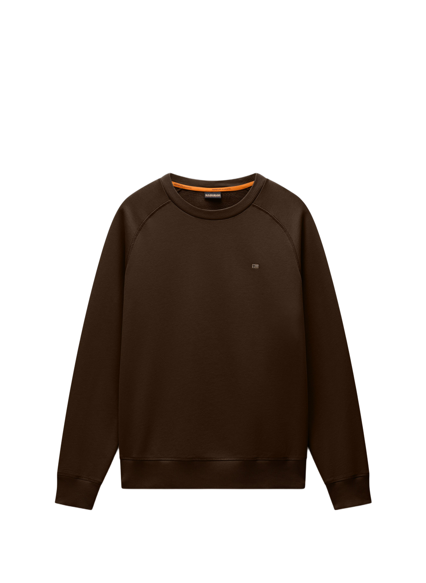 Cotton sweatshirt NAPAPIJRI Brown