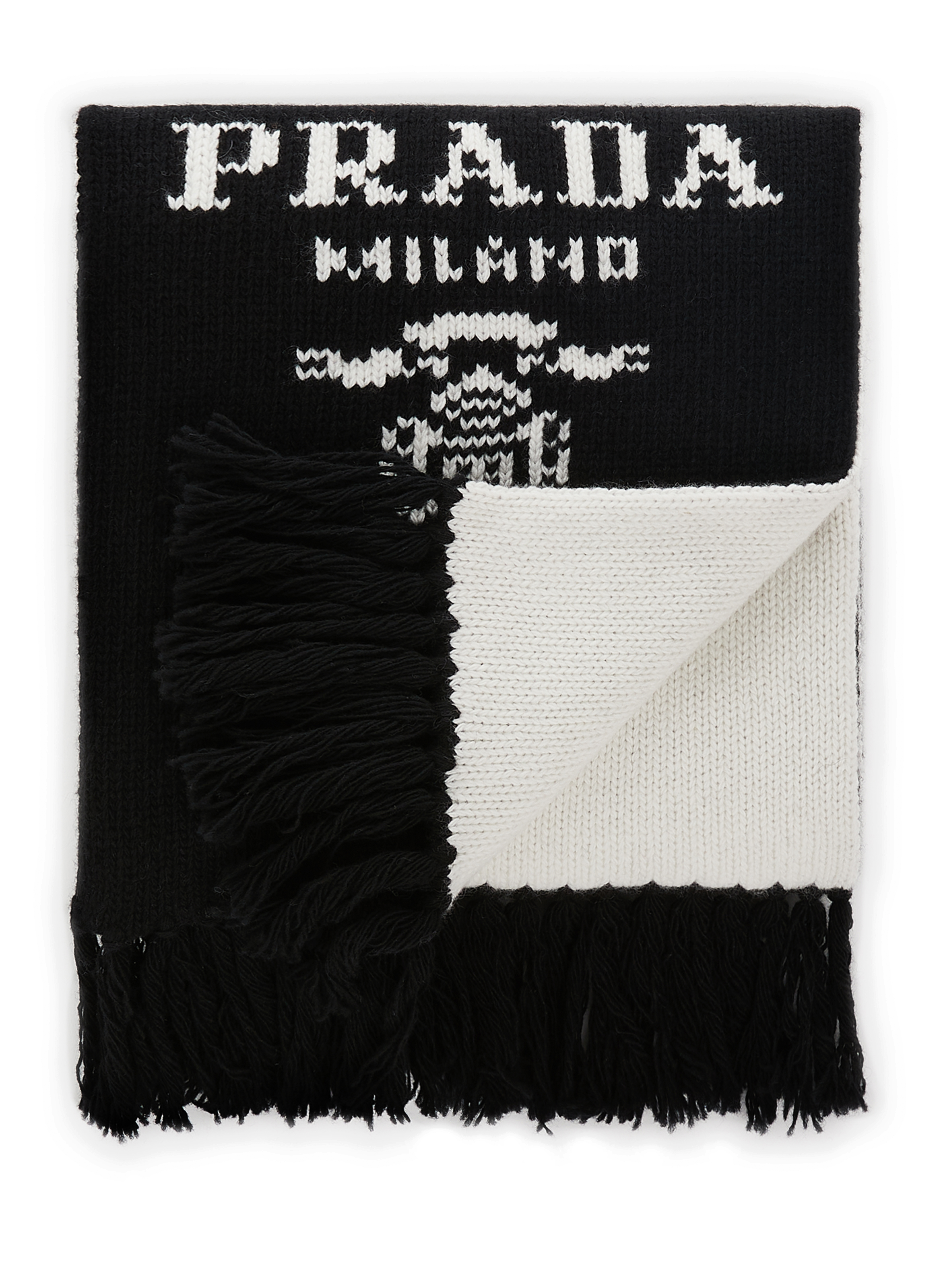 Echarpe en laine vierge et cachemire mélangés