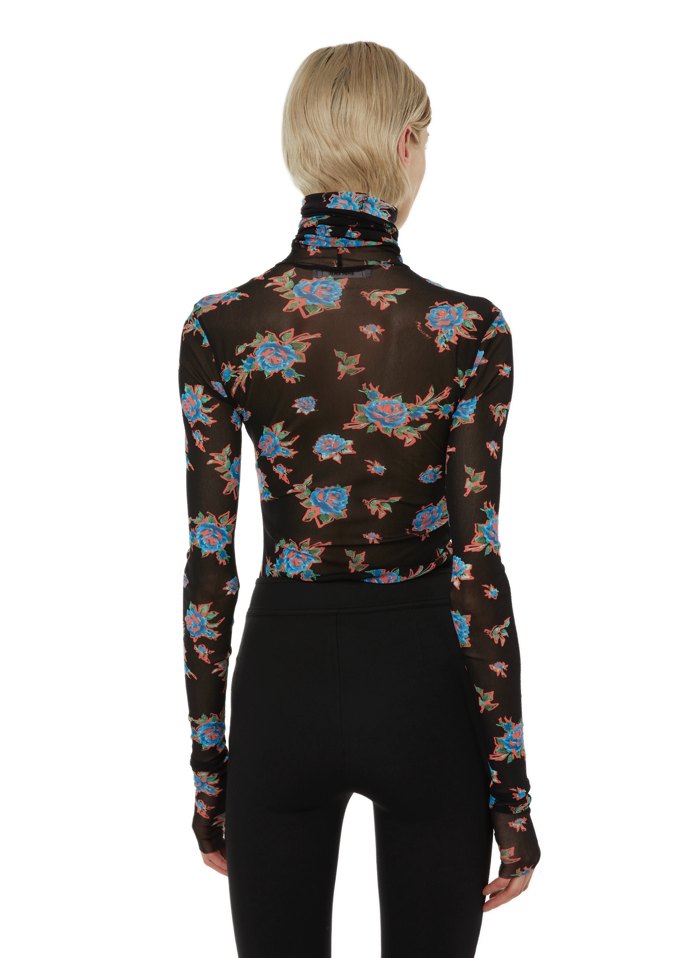 Top imprimé PHILOSOPHY DI LORENZO SERAFINI Noir