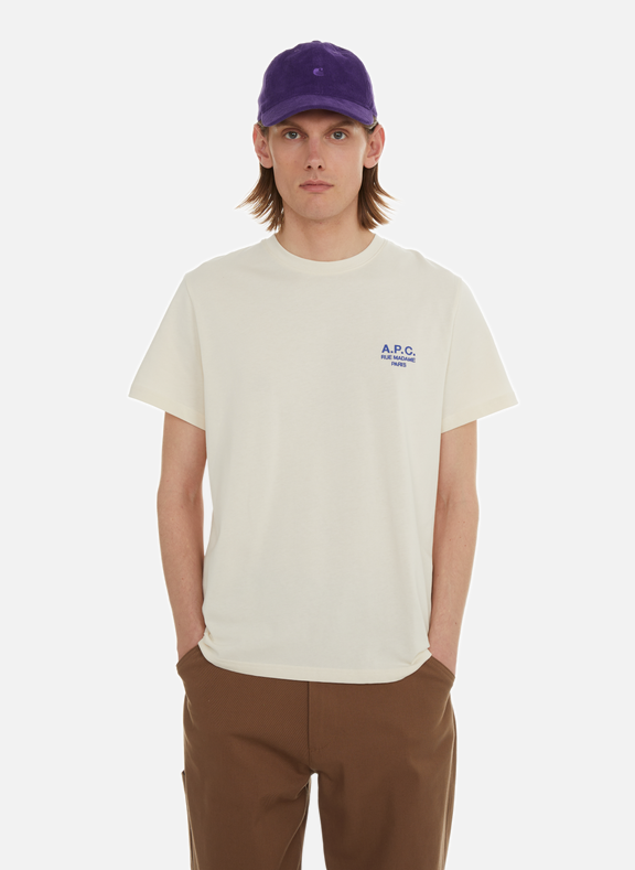 A.P.C. T-shirt en coton Beige