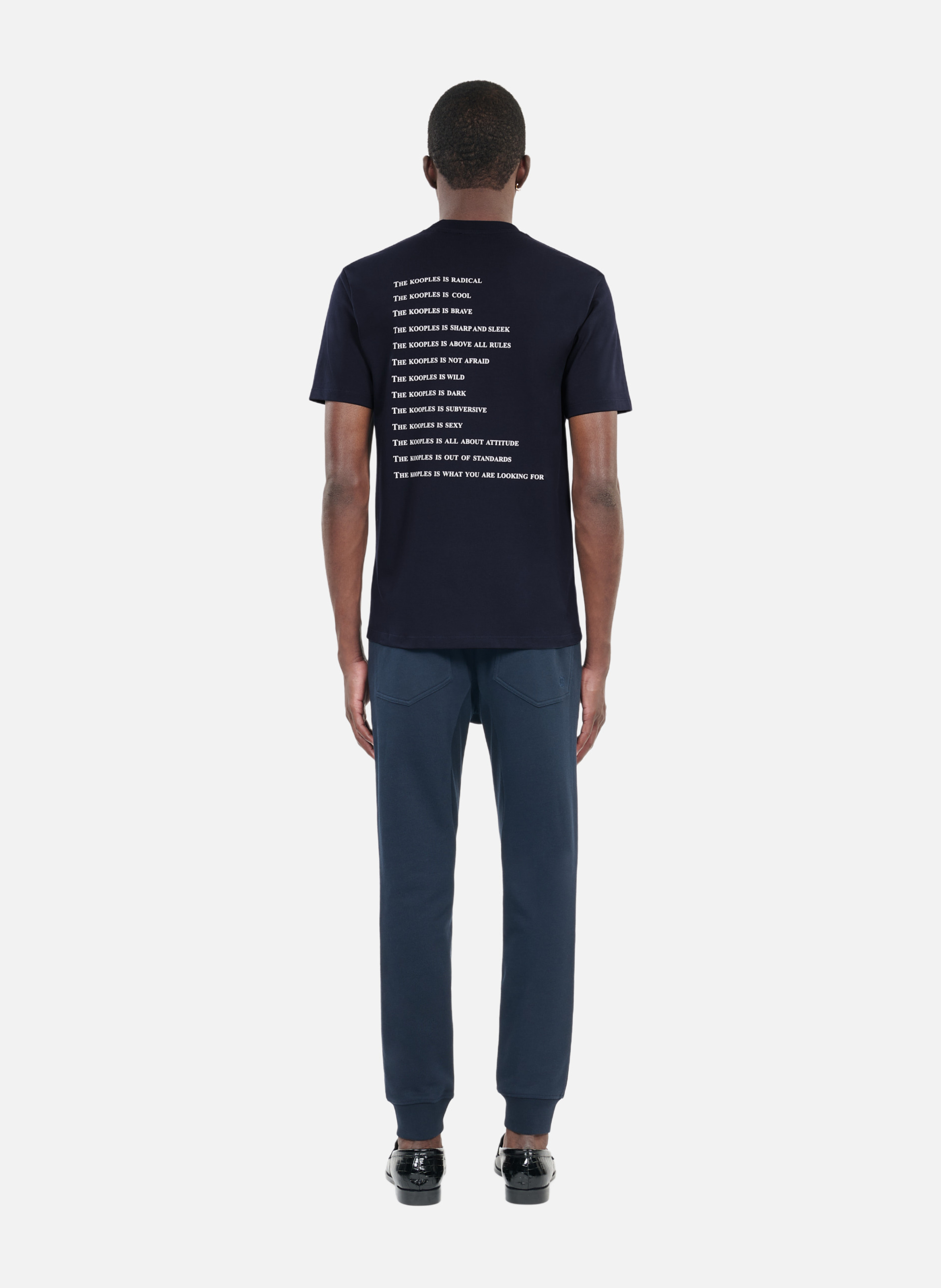 T-shirt en coton what is THE KOOPLES Bleu