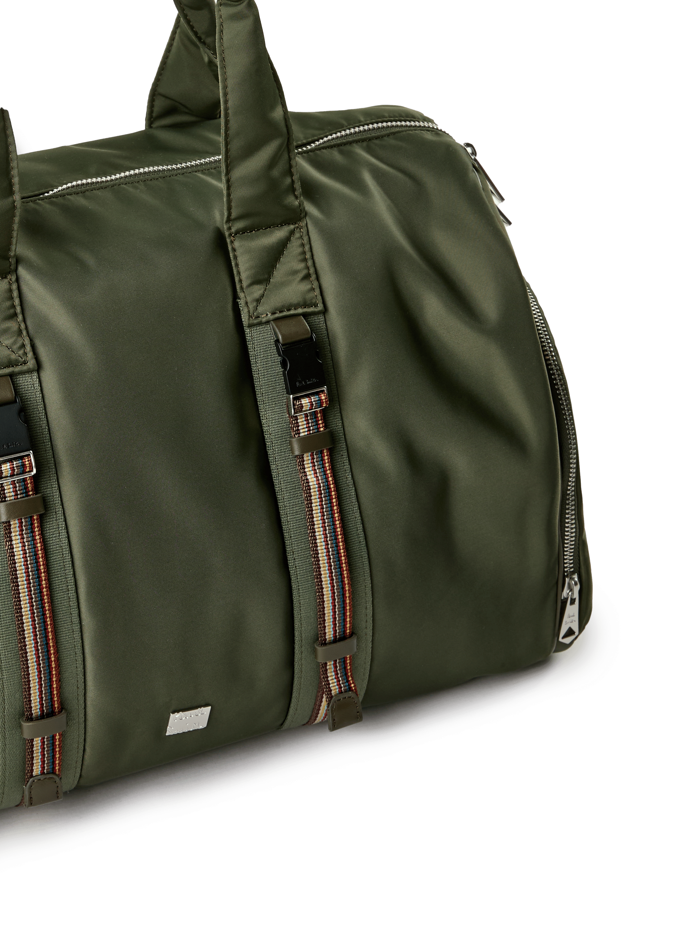 Nylon travel bag PAUL SMITH Khaki