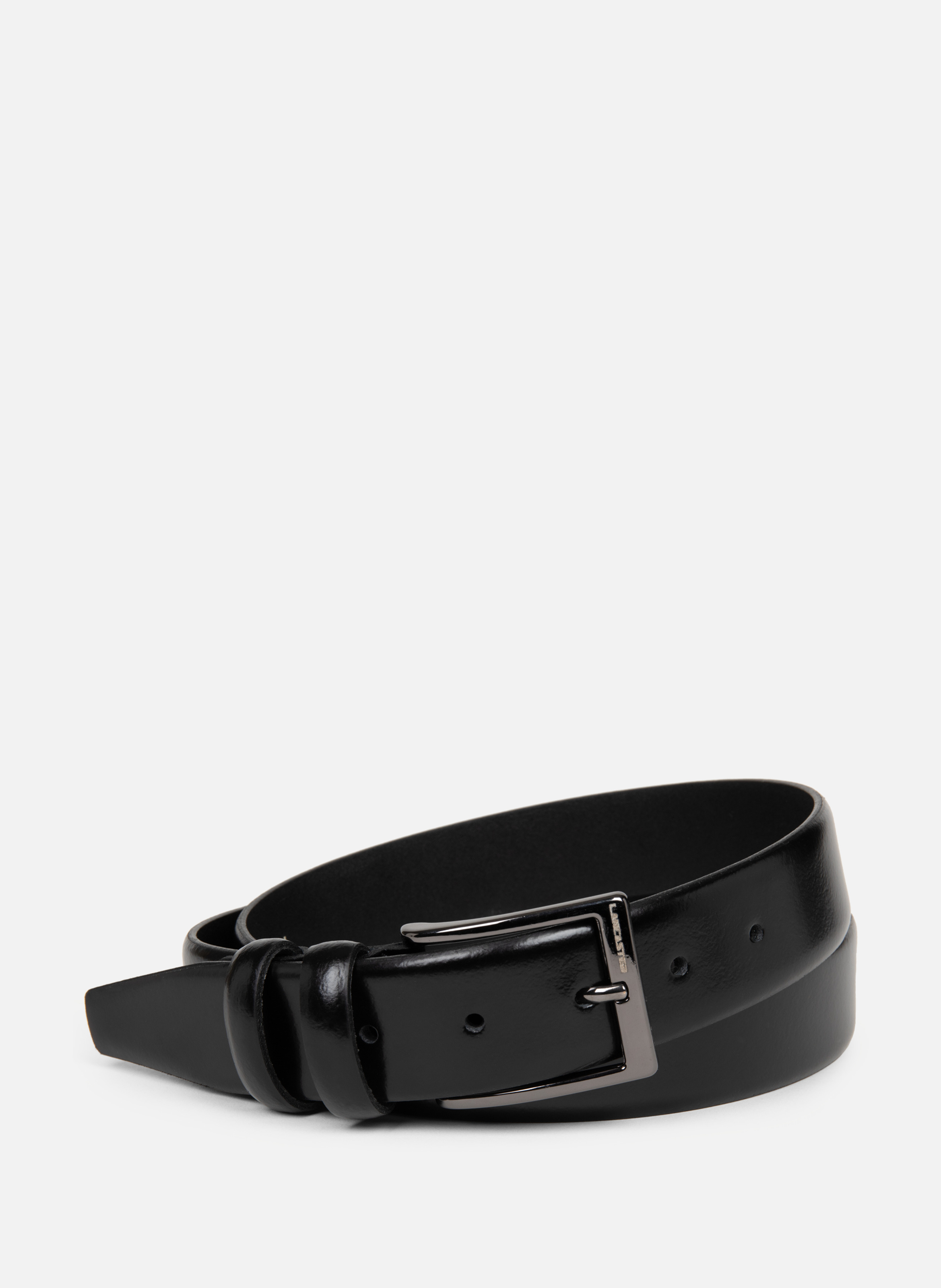 Small belt - Ceinture Glassé Homme LANCASTER Black