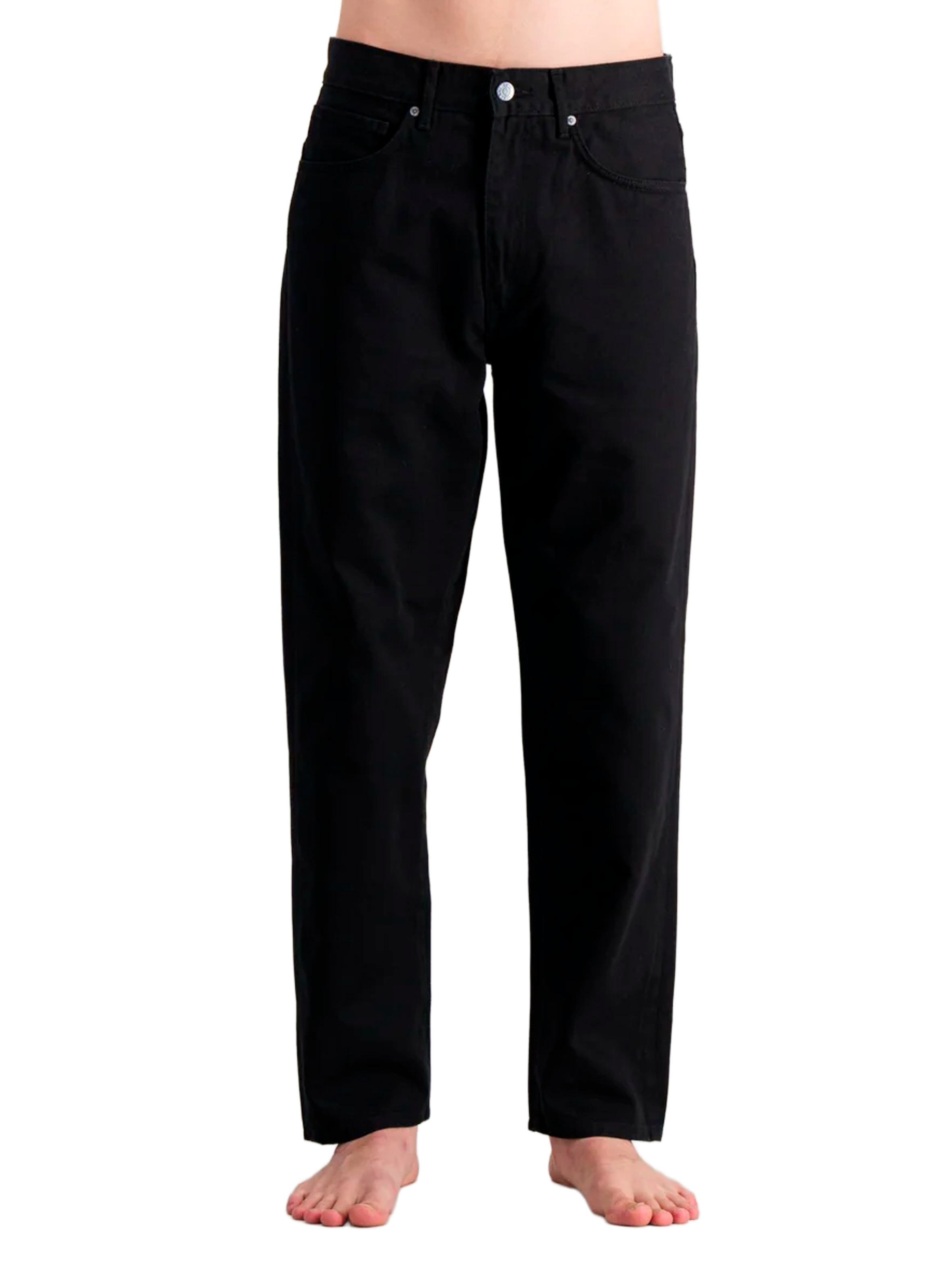 ATELIERS DE NIMES Jean ample en coton  Noir