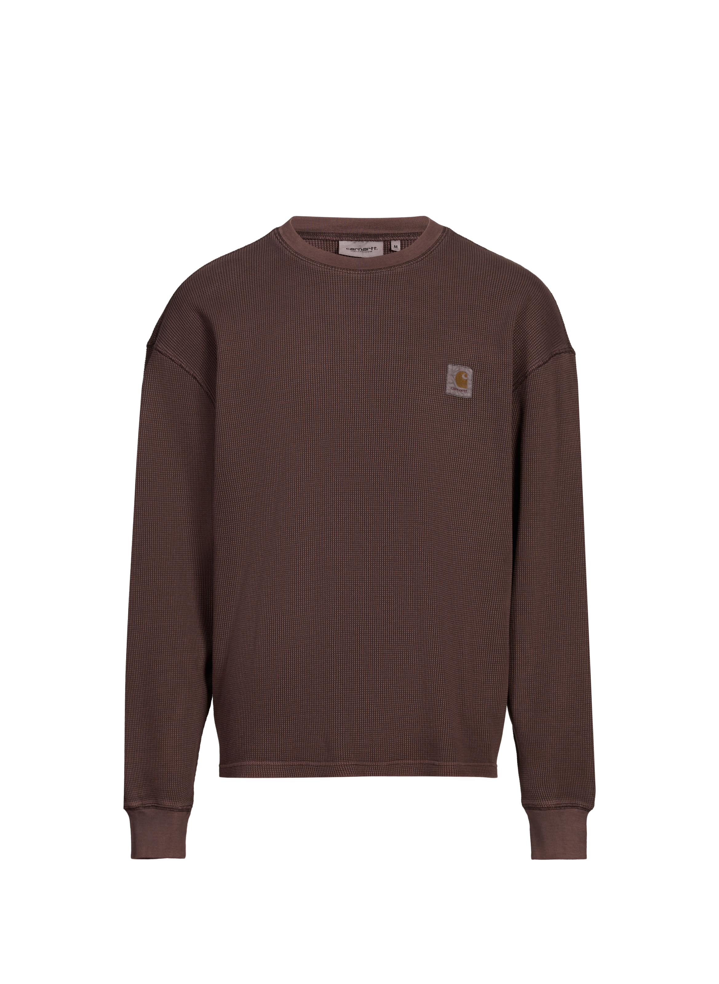 Pull ample à col rond en coton Marron by CARHARTT WIP CARHARTT WIP Pull ample à col rond en coton Marron