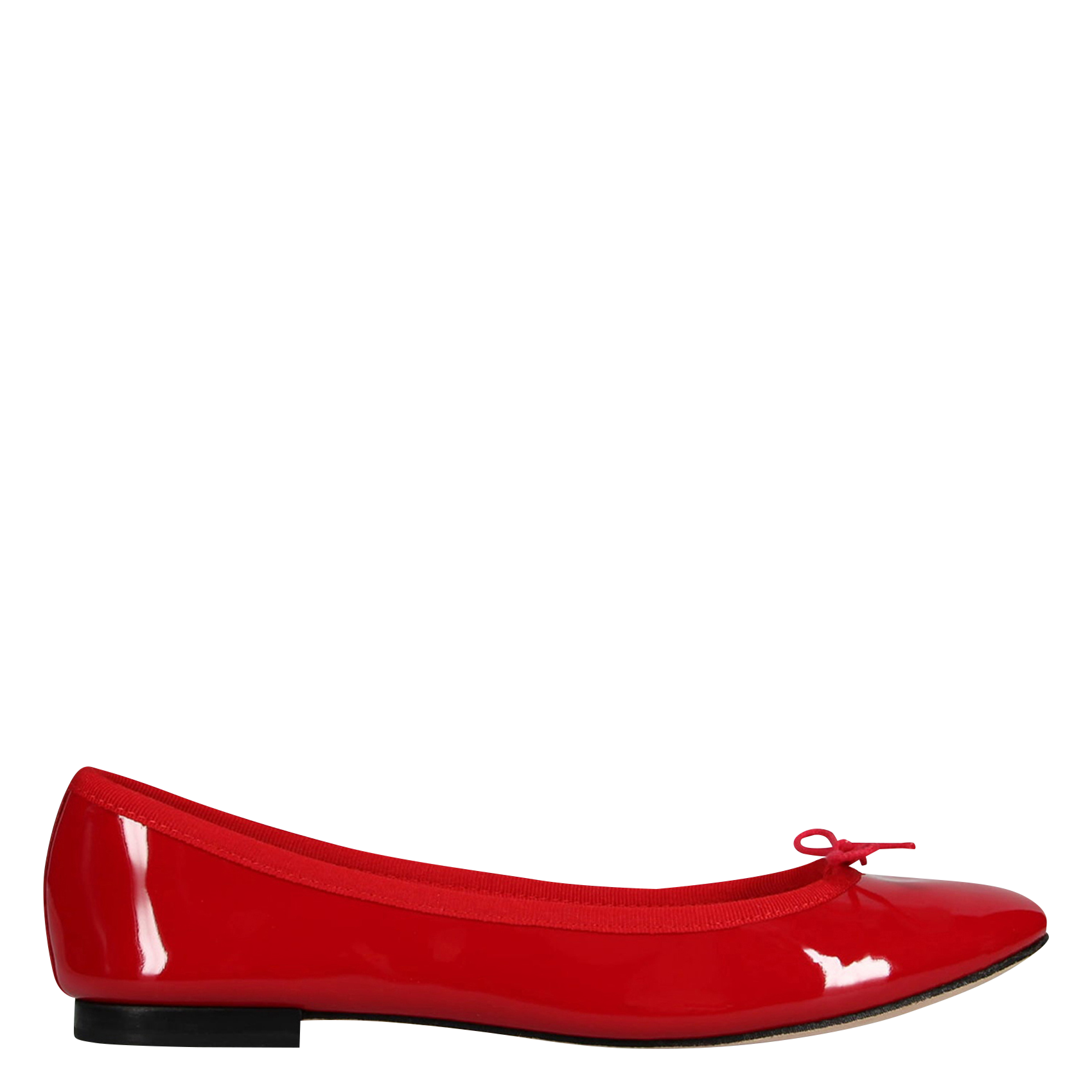Ballerines vernies en cuir vernis cendrillon REPETTO Rouge
