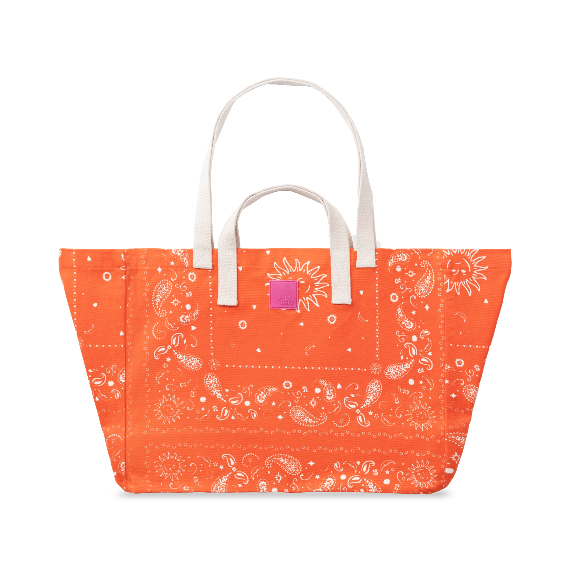 Sac cabas en coton biologique BILLYBELT Orange