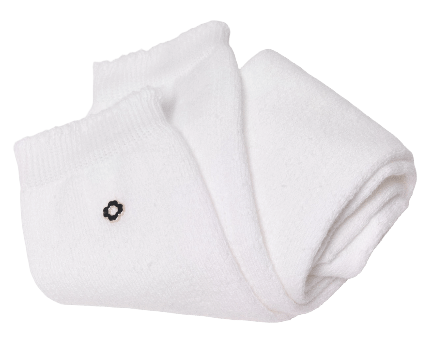 Chaussette en coton mélangé MAJE Blanc