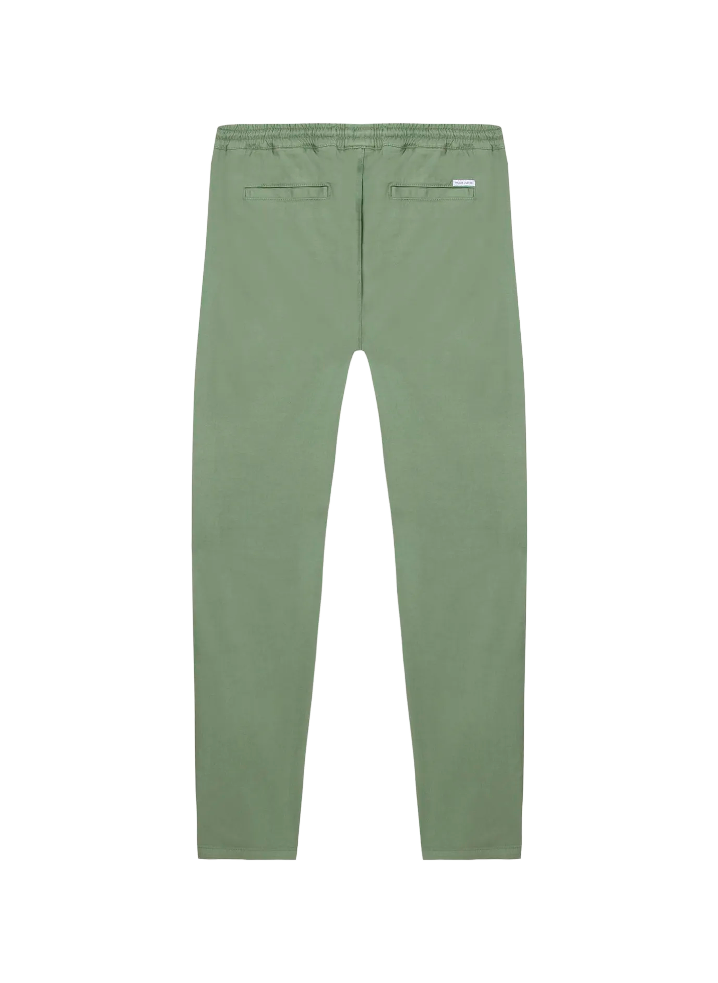 Arcade straight-leg pants in mixed cotton MAISON LABICHE Green