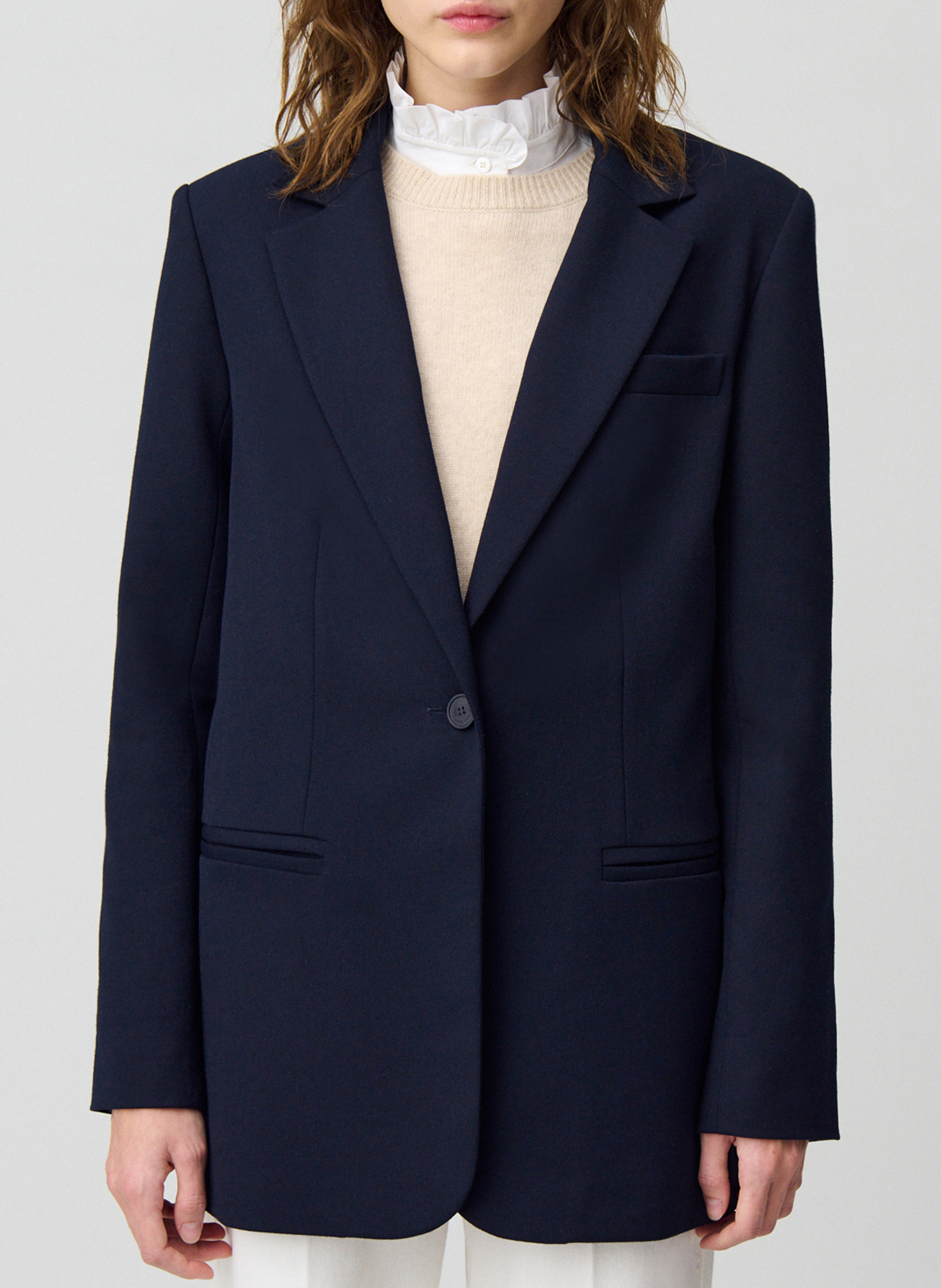 Veste de tailleur CLAUDIE PIERLOT Bleu