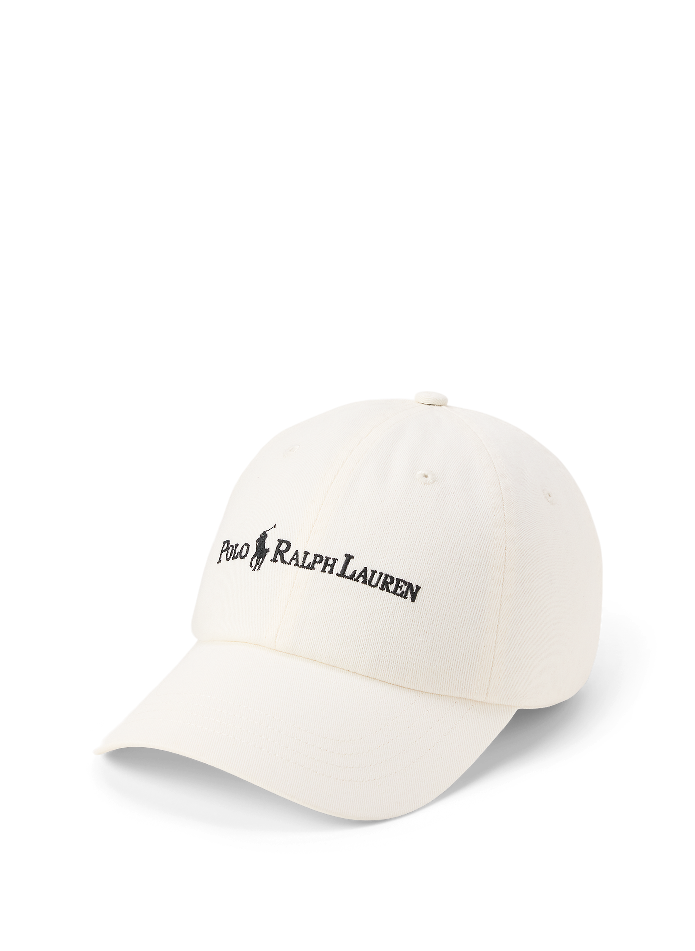 Embroidered cotton baseball cap POLO RALPH LAUREN White
