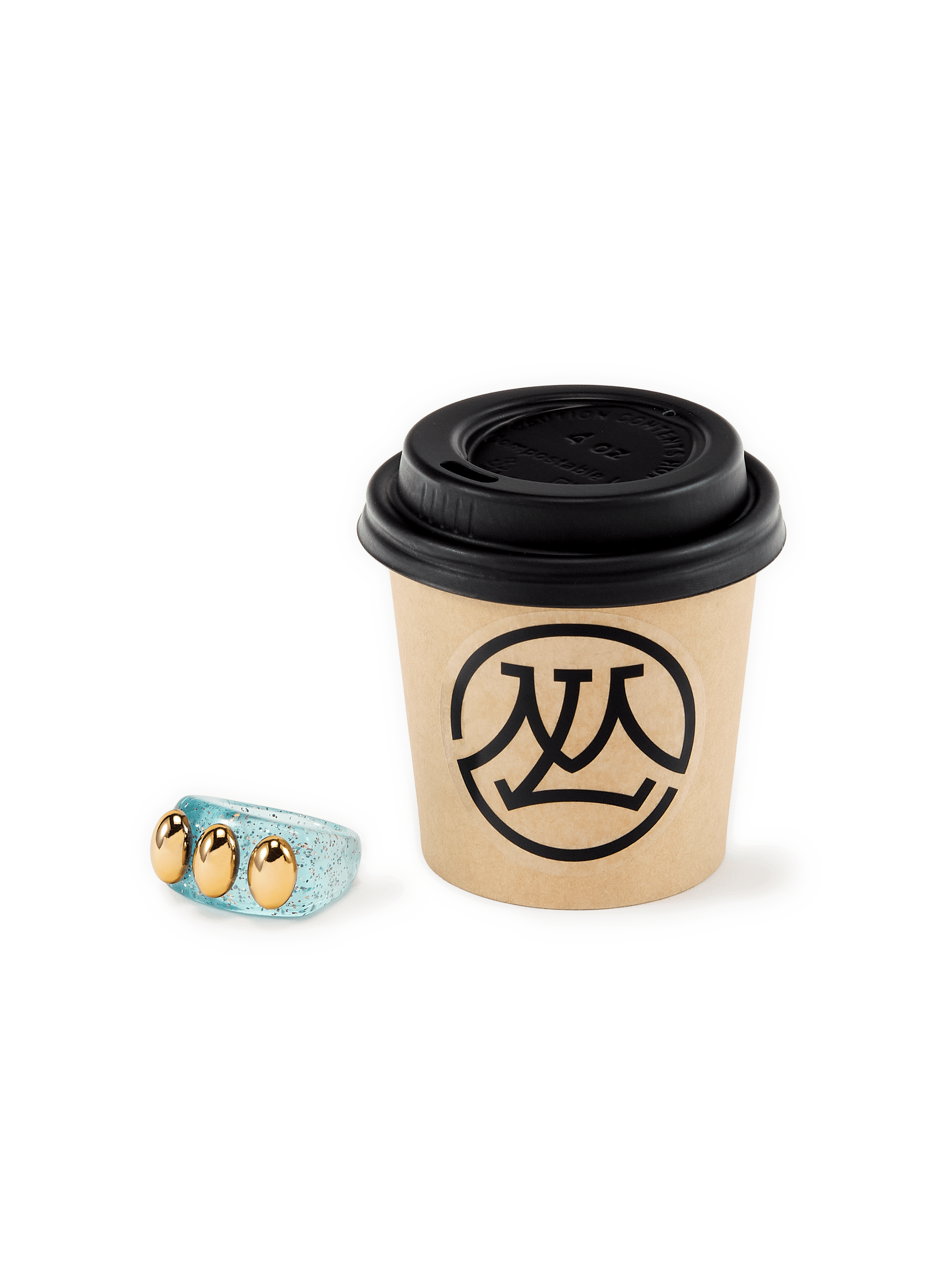 Bague Soft Nuckle Duster LA MANSO Bleu