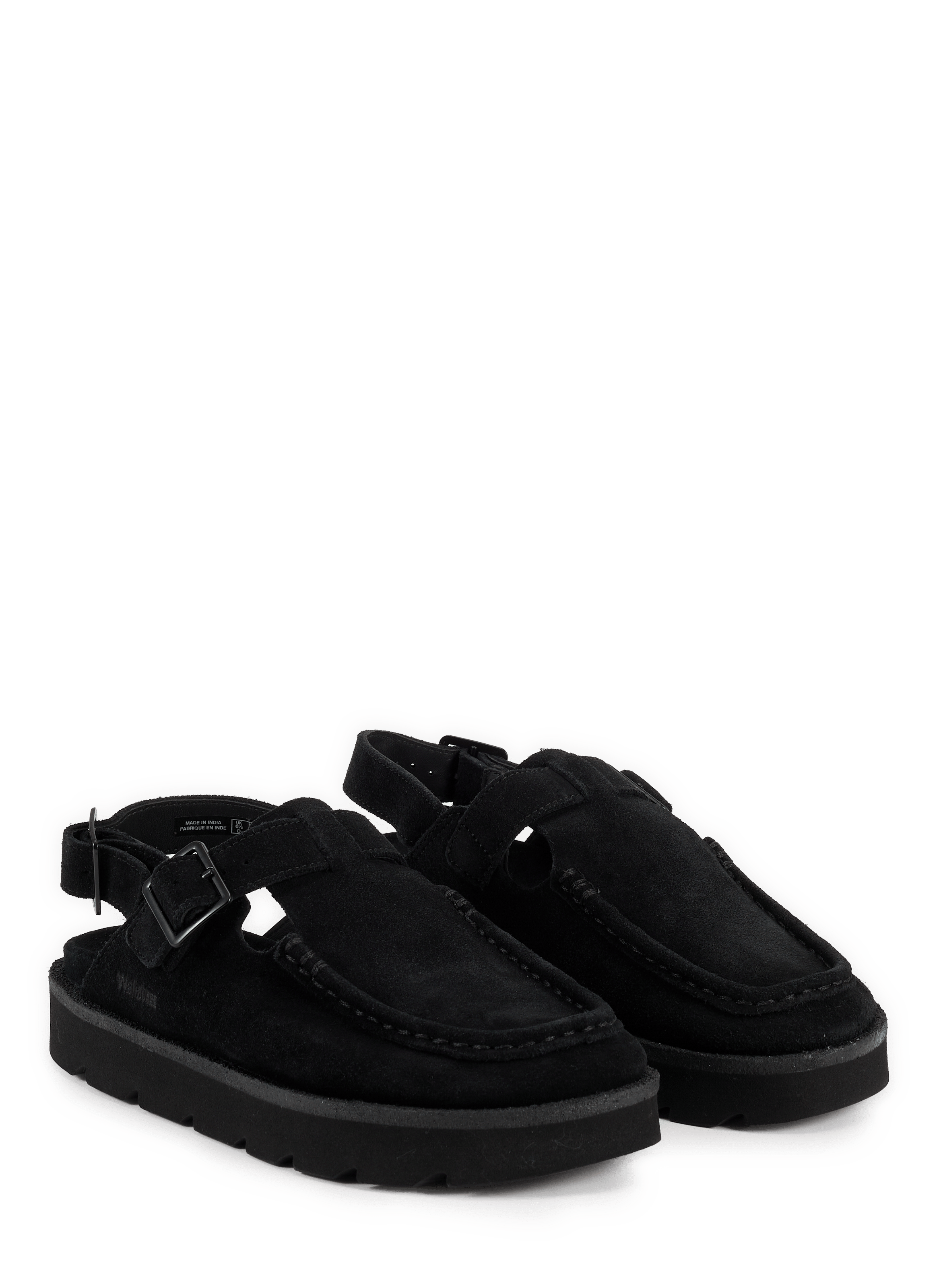 Mules Meare Easy en cuir CLARKS Noir