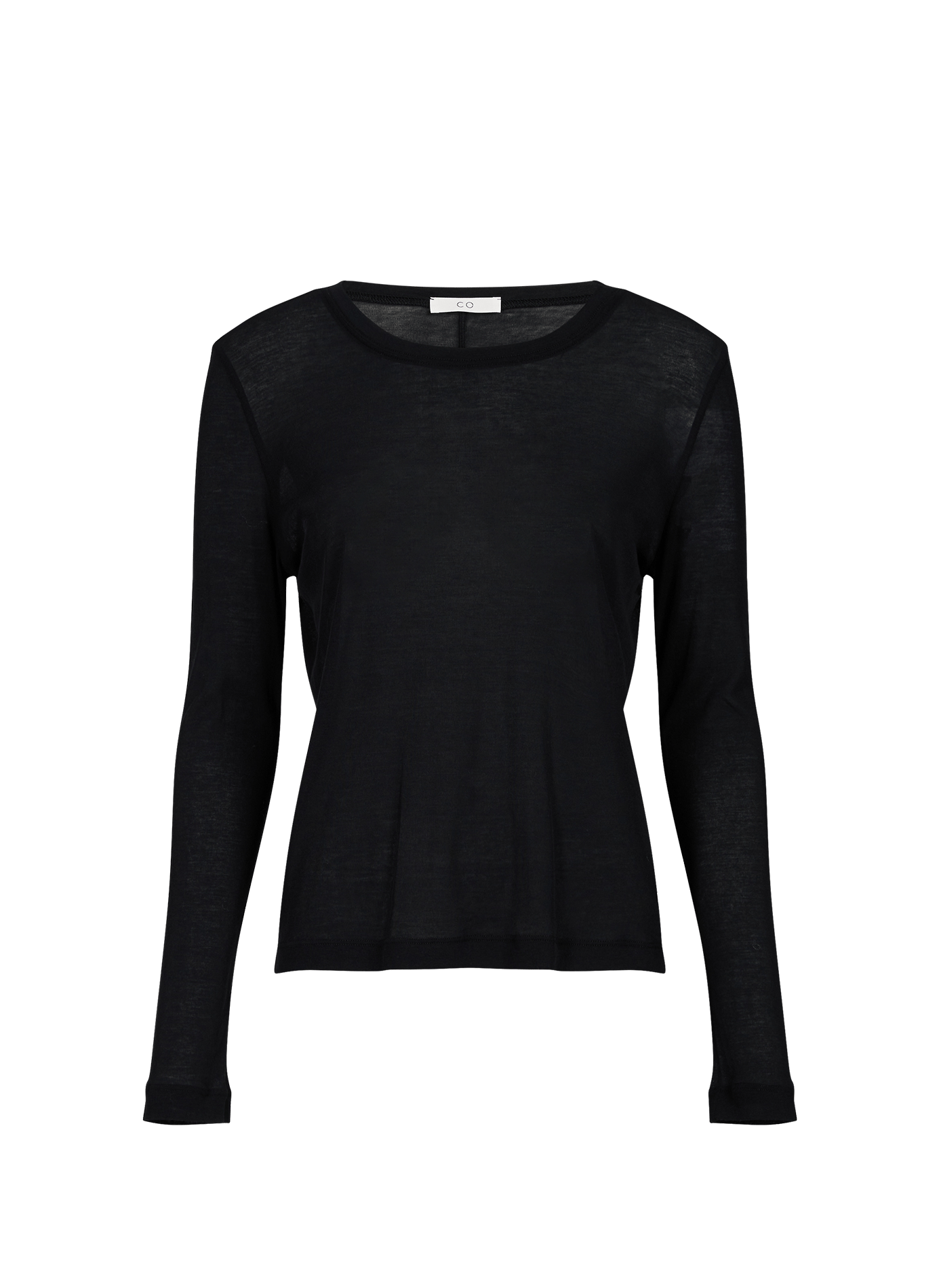 Cotton jumper CO Black