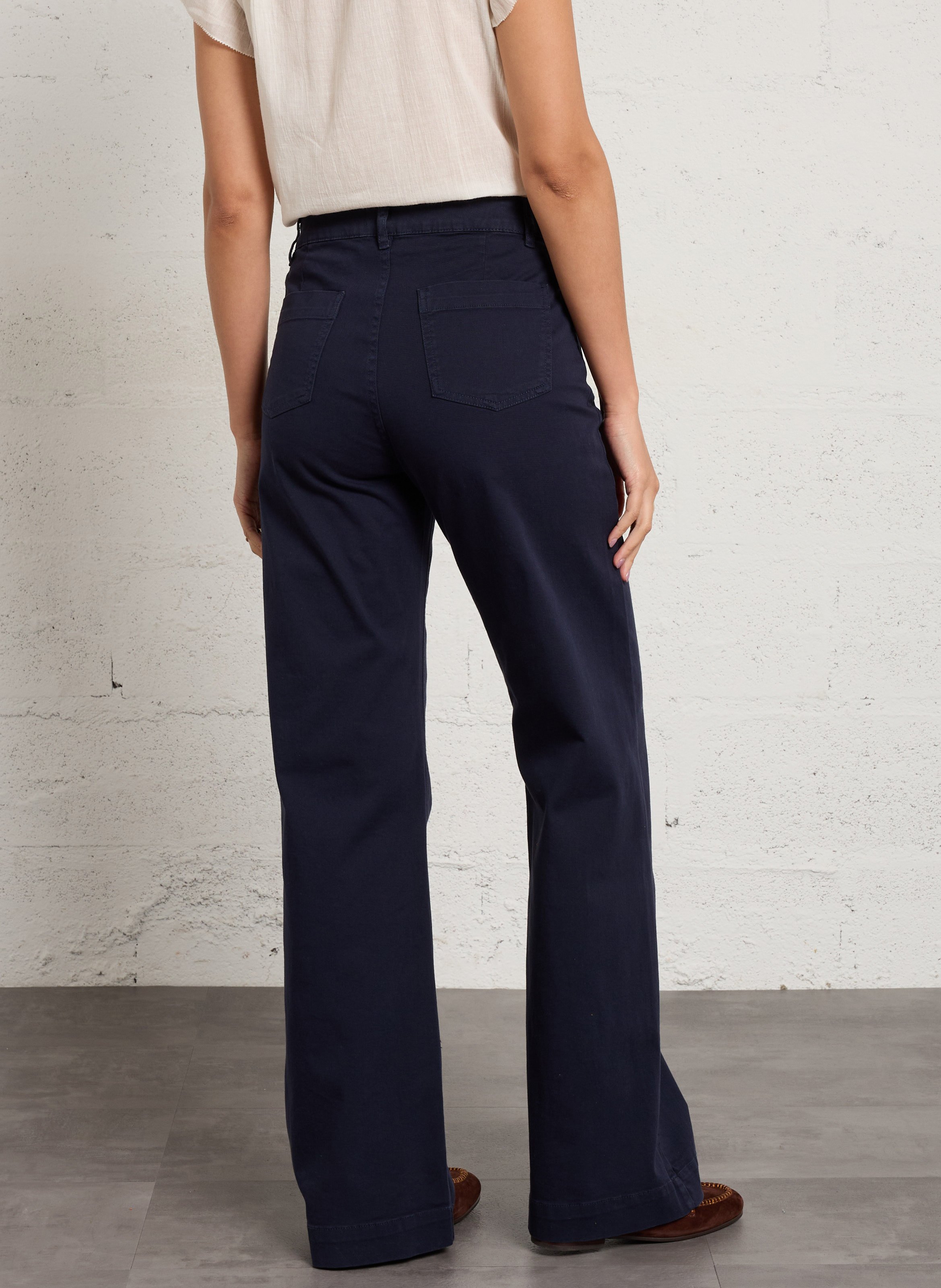 Jean large en coton tiago MAISON 123 Bleu