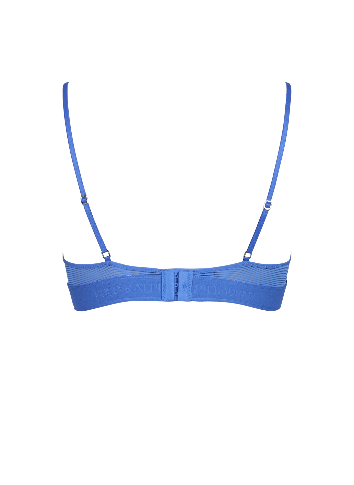 Soutien-gorge triangle rayé POLO RALPH LAUREN Bleu