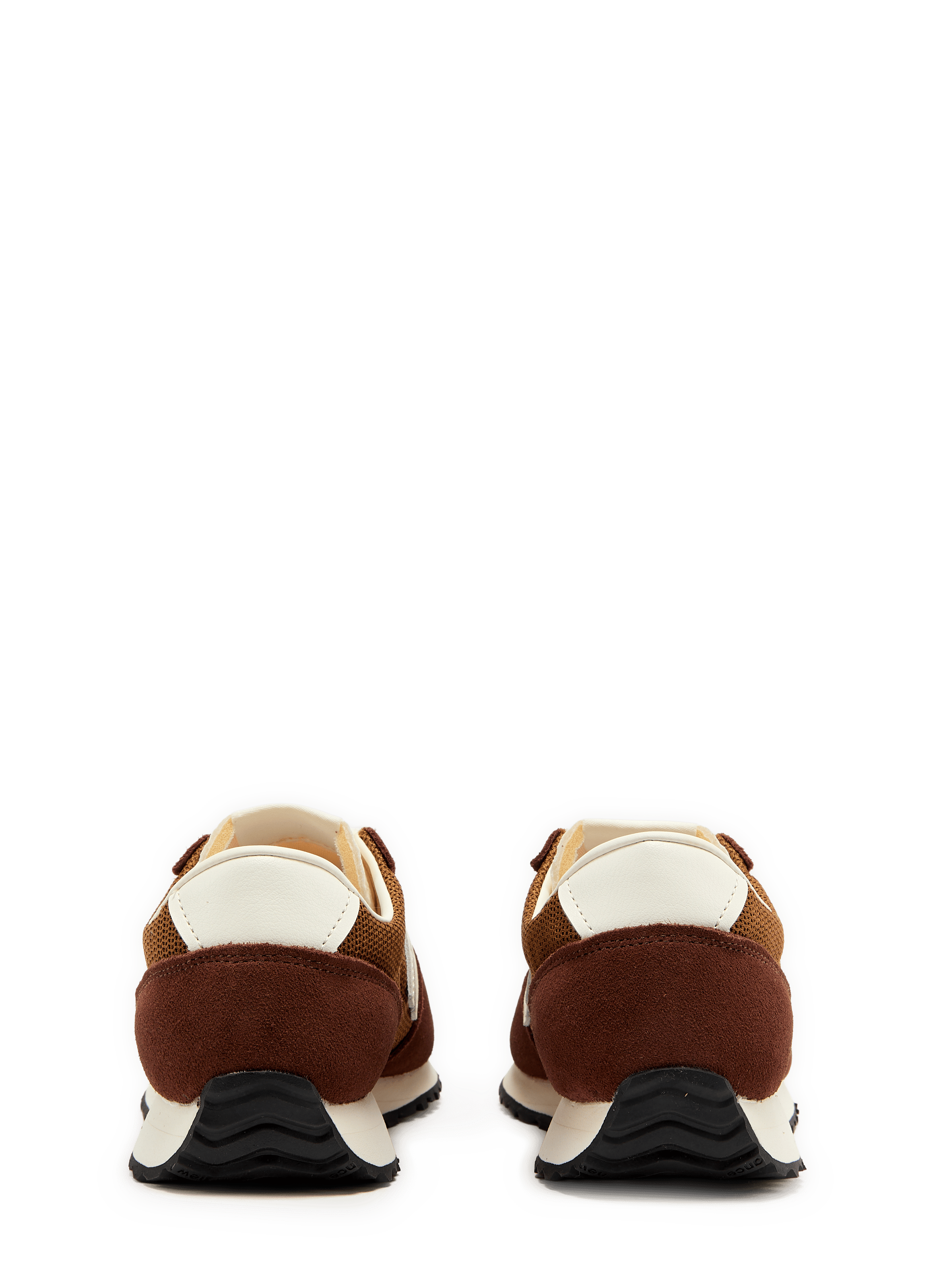Baskets 471 en cuir mélangé NEW BALANCE Marron