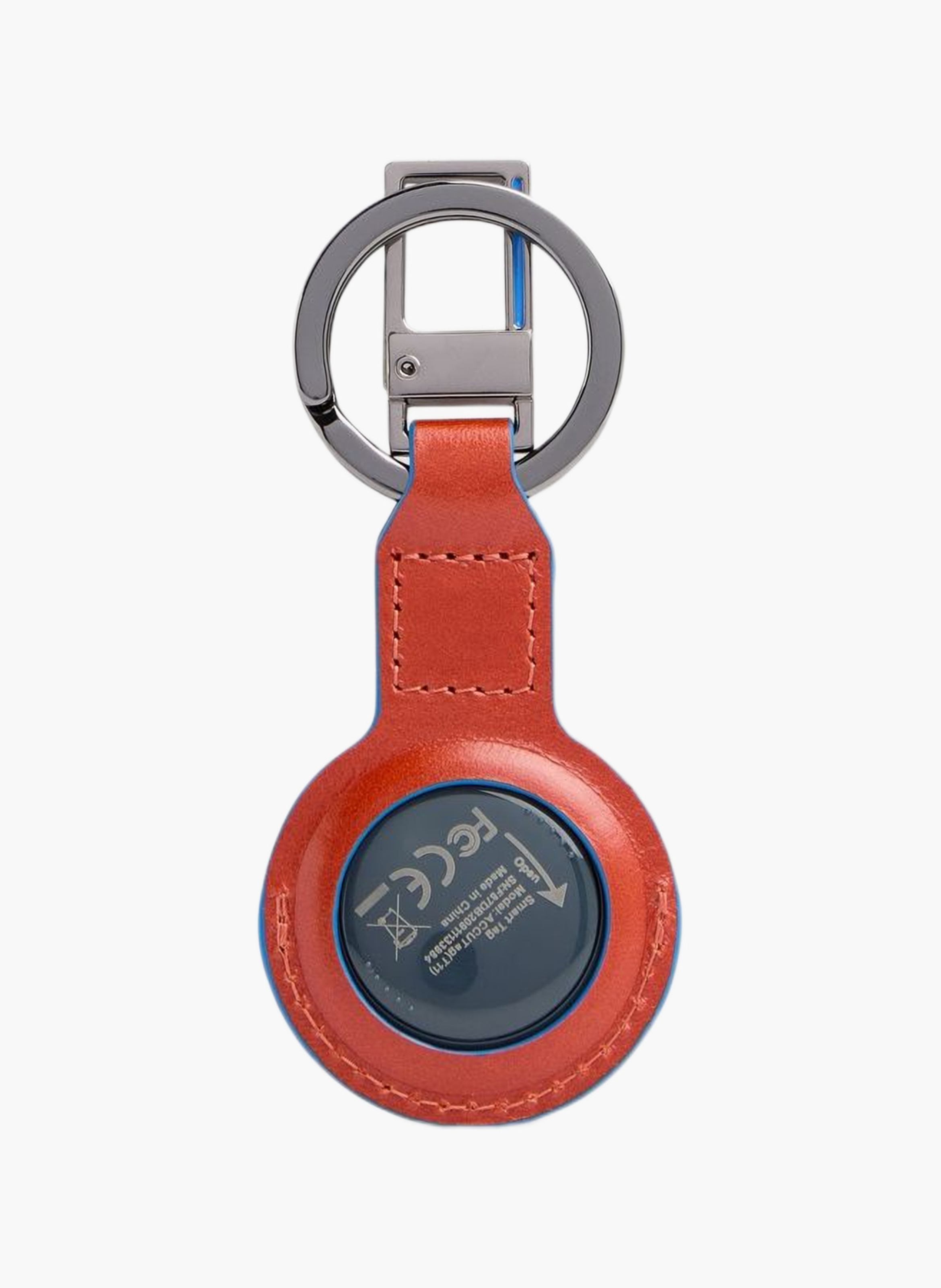 Porte-clés avec connequ 4.0 PIQUADRO Marron
