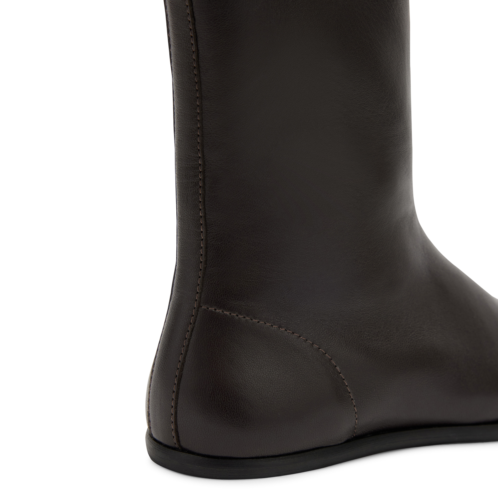 Bottines zippées en cuir cosma SOEUR Noir
