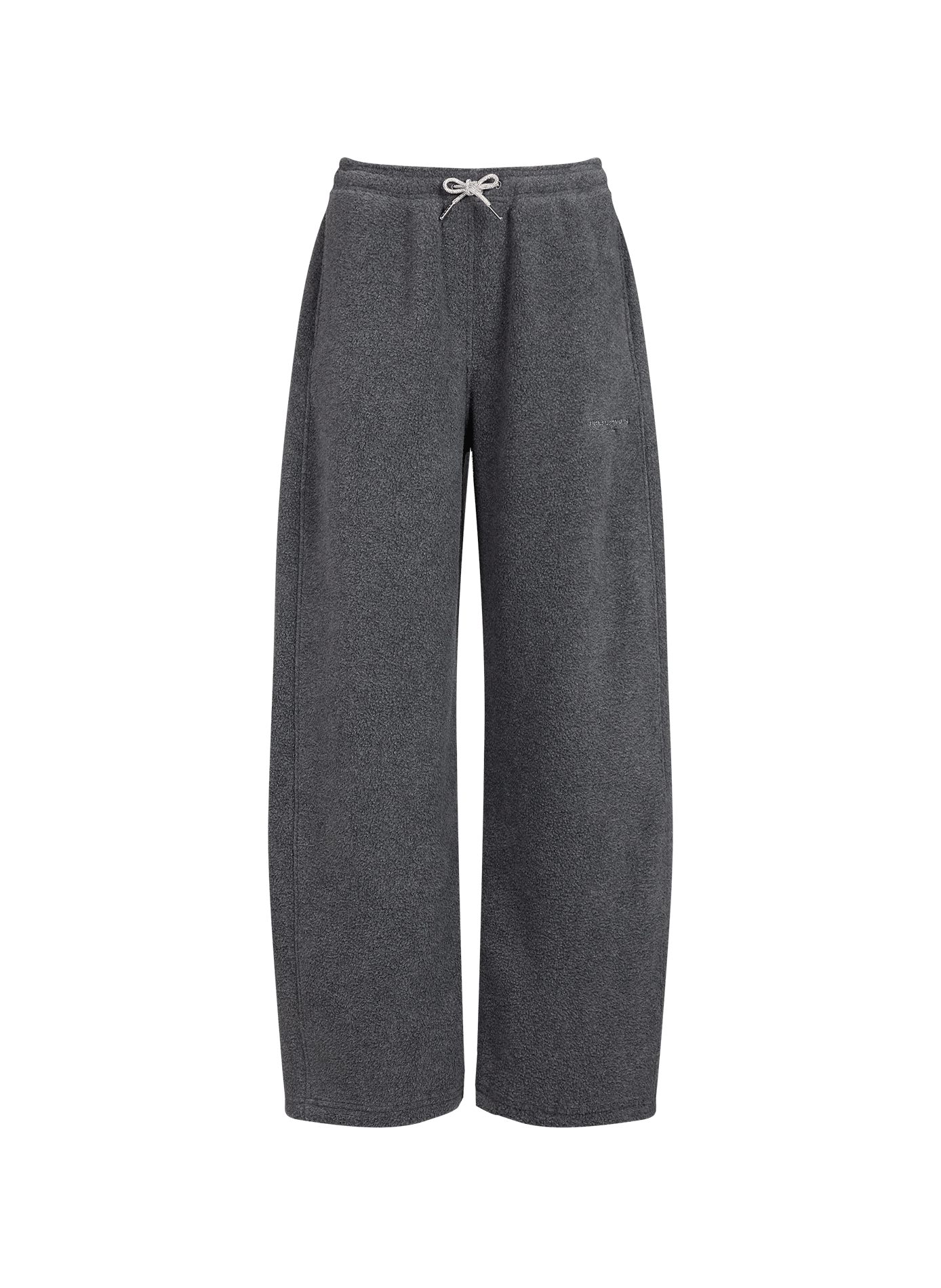 Fluffy wide-leg trousers ALEXANDER WANG Grey