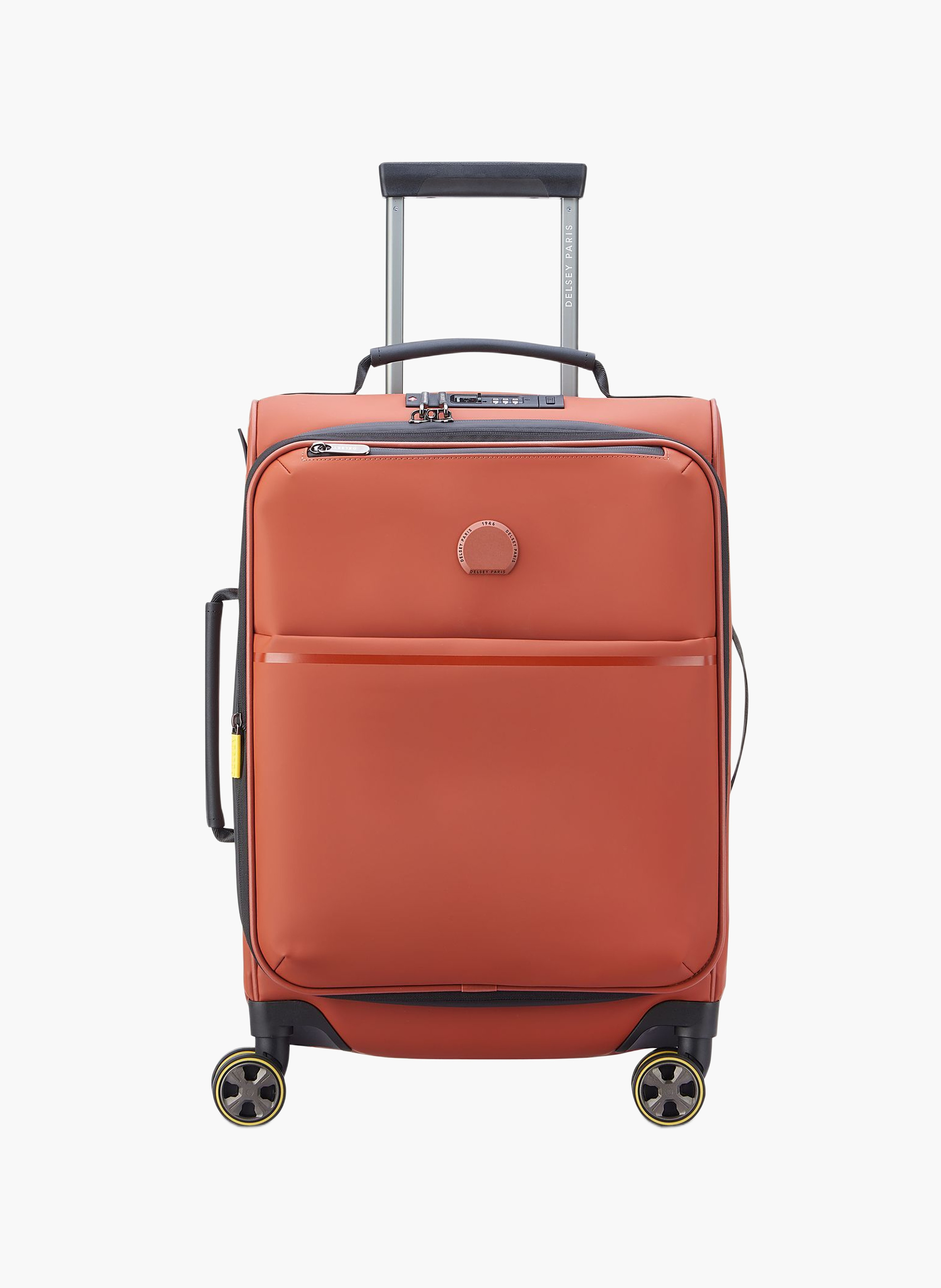 Valise cabine souple taille s - turenne soft DELSEY PARIS Marron
