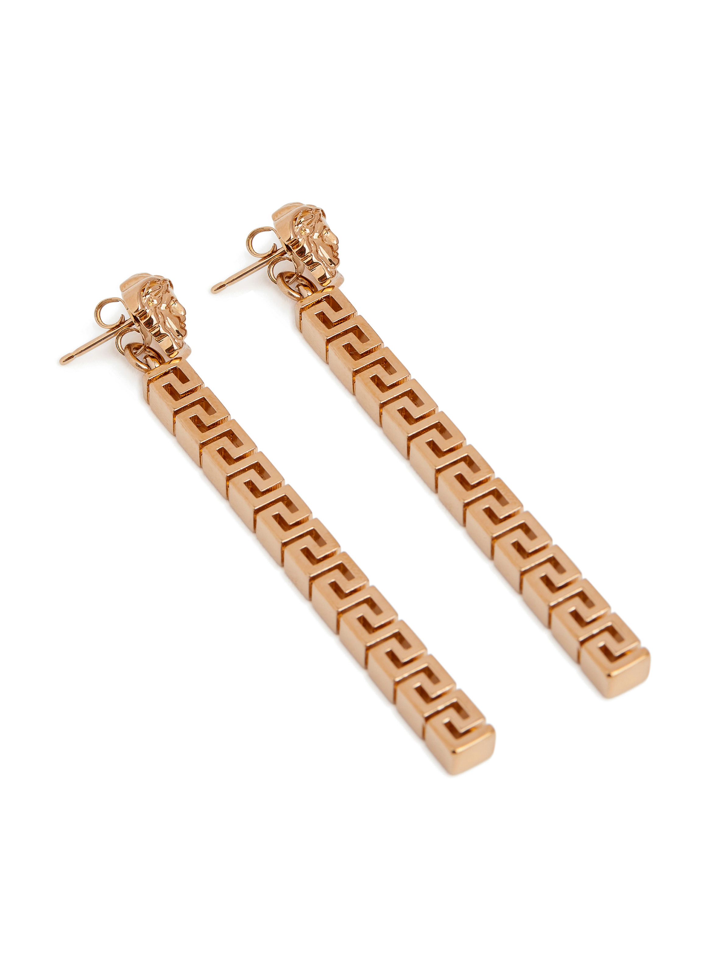 Boucles d'oreille pendantes Greca