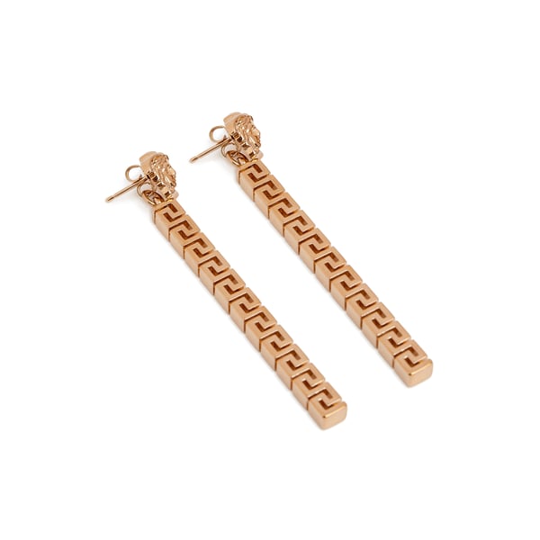 Boucles d'oreille pendantes Greca