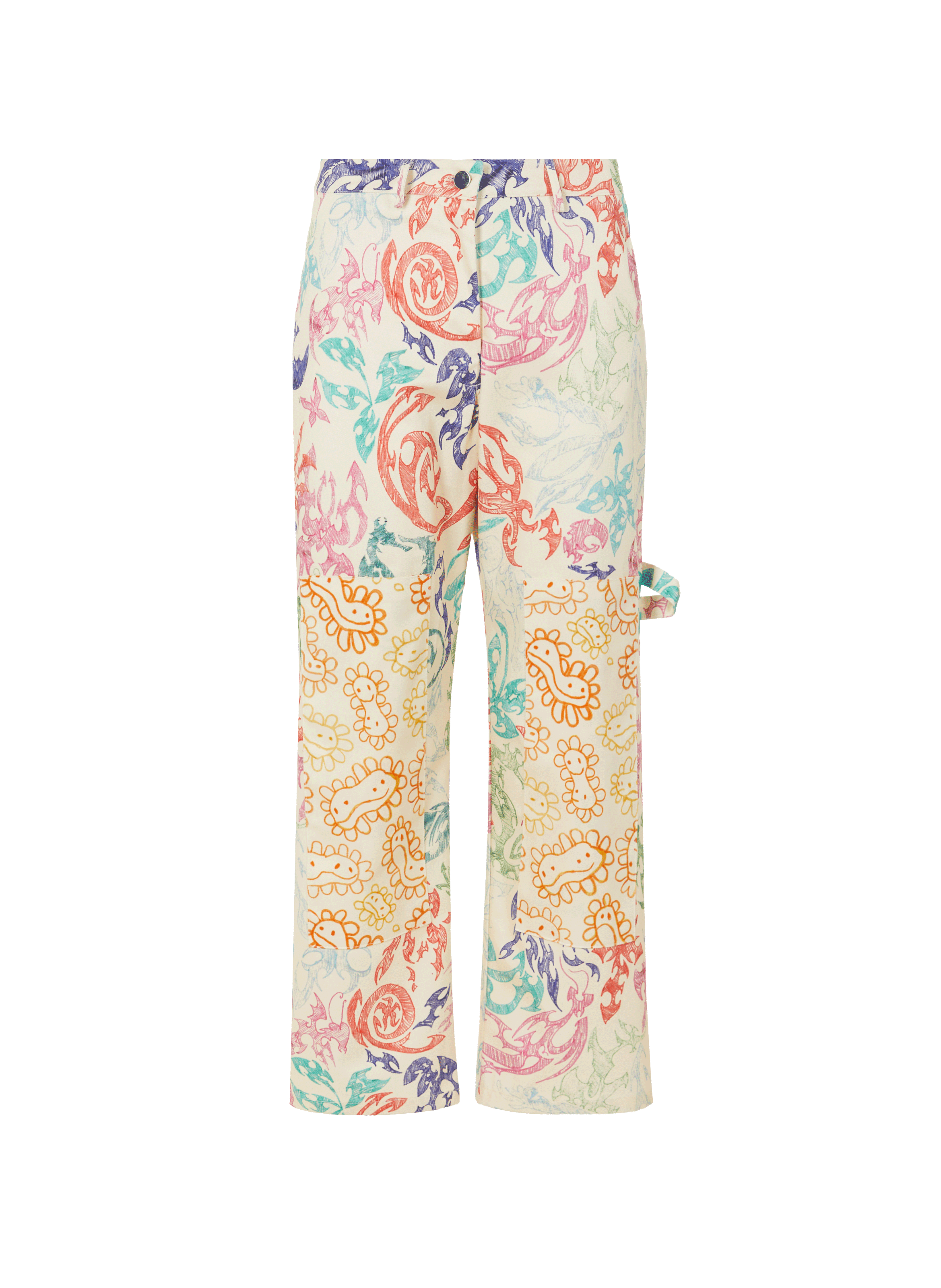 Pantalon imprimé à poches